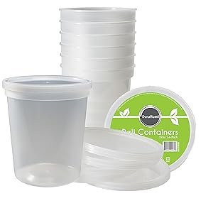 Logo Personalizado - Contenedores de Alimentos Deli con Tapa 32 oz, Paquete de 24, Fábrica de Recipientes para Sopa a Prueba de Fugas, Apto para Congelador y Microondas - Plástico Transparente de Calidad Premium Marca Blanca Logo Personalizado - Contenedores de Alimentos Deli con Tapa 32 oz, Paquete de 24, Fábrica de Recipientes para Sopa a Prueba de Fugas, Apto para Congelador y Microondas - Plástico Transparente de Calidad Premium Marca Blanca