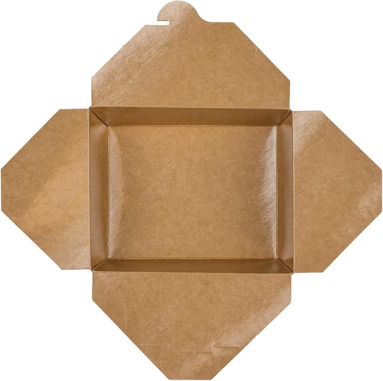Logo Personalizado Cajas para Llevar de Papel Resistentes a Fugas y Microondas [48 oz - 300 ct] Apilables y Resistentes a la Grasa | Marca Blanca | Proveedor