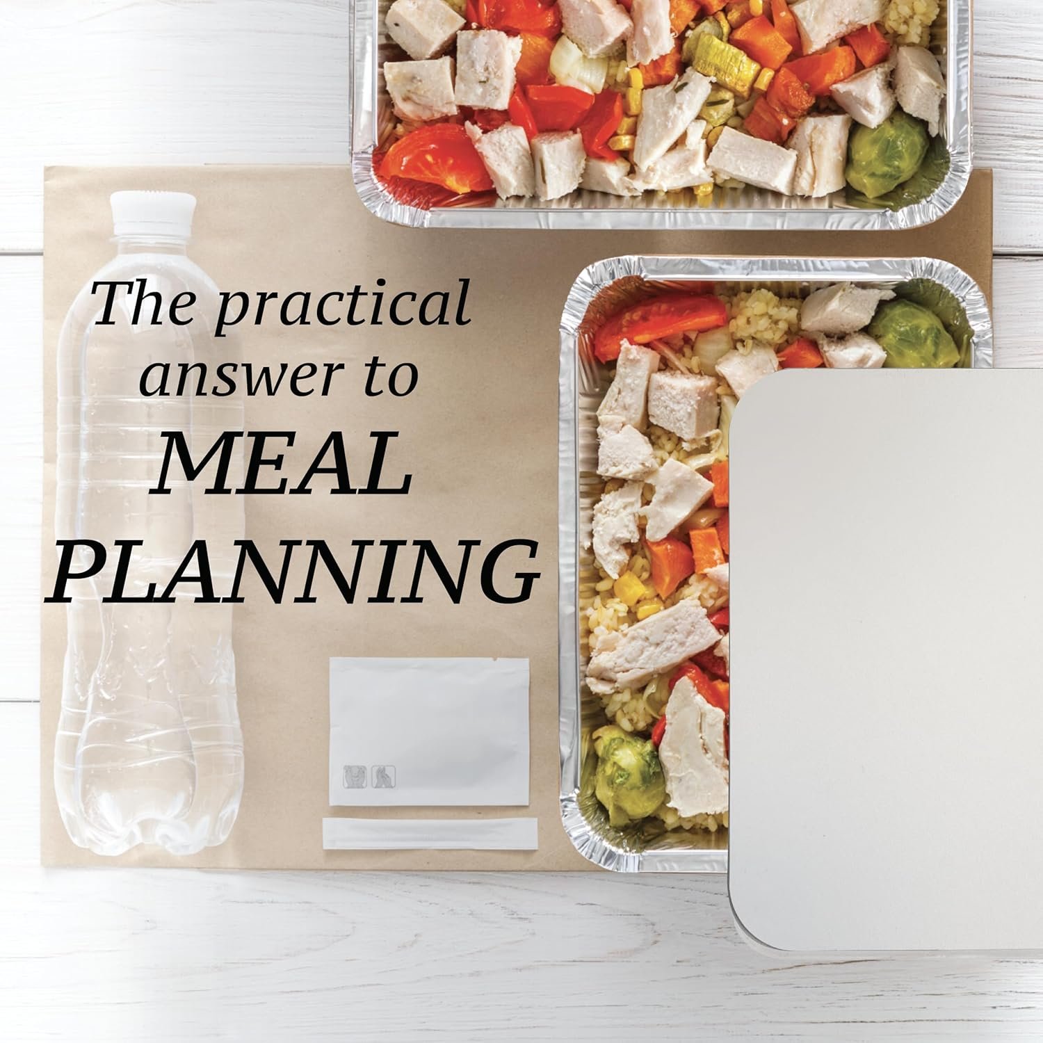 Contenedores de aluminio de 2.25 LB con tapa - 55 paquetes para llevar, a prueba de calor, ideales para la preparación de comidas, comida para llevar y comidas del congelador - Marca blanca del proveedor. Contenedores de aluminio de 2.25 LB con tapa - 55 paquetes para llevar, a prueba de calor, ideales para la preparación de comidas, comida para llevar y comidas del congelador - Marca blanca del proveedor.