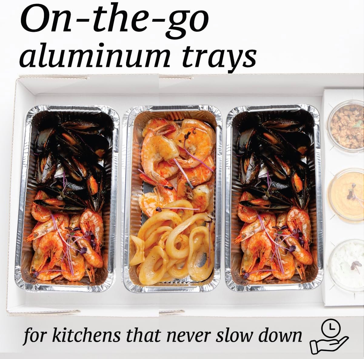 Logo Personalizado para bandejas de pan de aluminio desechables de 1.5 lb con tapa, ideal para pastelería y lunch, empaques de un solo uso, Fábrica de recipientes de aluminio, tamaño 7.8 x 4.3 x 2 pulgadas, Marca Blanca.