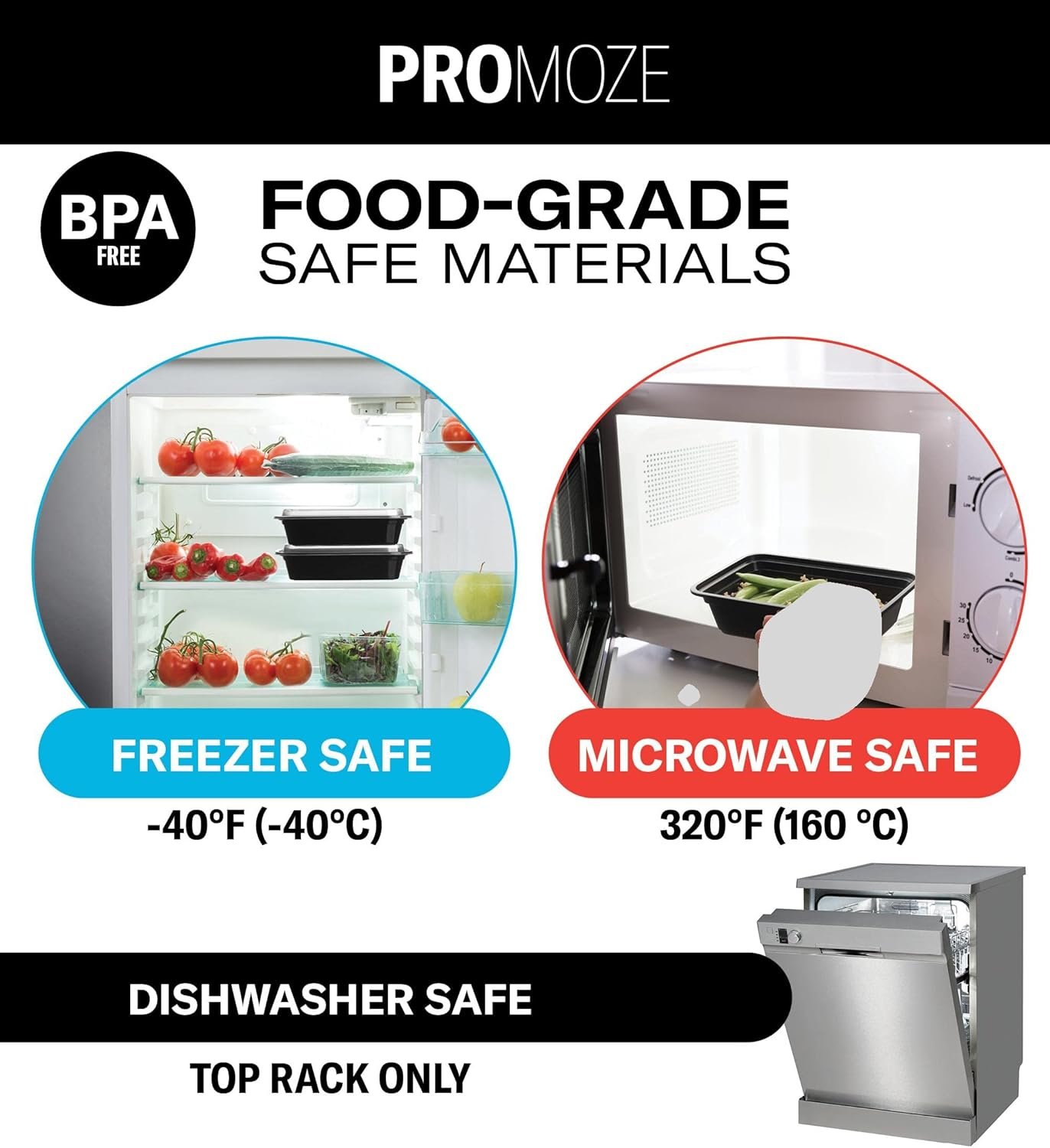 Logo Personalizado de 50 Envases Reutilizables para Preparación de Comidas, Aptos para Microondas, Almacenamiento de Alimentos con Tapa, 28 oz - Caja de Almuerzo para Llevar de Un Compartimento, Libre de BPA - Fábrica Proveedores de Diseño a Medida, Apto para Lavavajillas y Congelador Logo Personalizado de 50 Envases Reutilizables para Preparación de Comidas, Aptos para Microondas, Almacenamiento de Alimentos con Tapa, 28 oz - Caja de Almuerzo para Llevar de Un Compartimento, Libre de BPA - Fábrica Proveedores de Diseño a Medida, Apto para Lavavajillas y Congelador