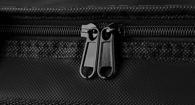 Logo Personalizado Bolsa Térmica de Entrega de Alimentos Reutilizable, Ideal para Catering y Eventos, Con Capacidad Grande para Mantener la Comida Caliente o Fría, Marca Blanca para Empresas, Proveedor de Soluciones Efectivas (Negra con Ribete Rojo, 1PK)