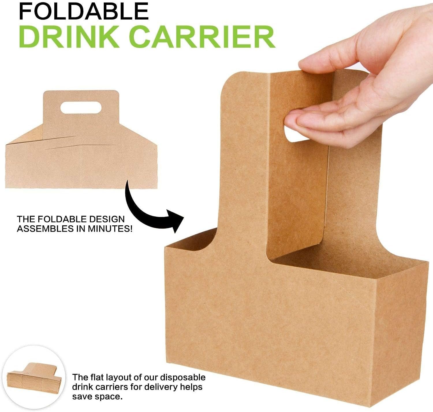 Logo Personalizado Porta Bebidas Kraft de 100 Piezas con Asas - Soporta 2 o 4 Tazas, envases desechables de papel ideales para el delivery de bebidas y alimentos, Fabricante de soluciones a medida. Logo Personalizado Porta Bebidas Kraft de 100 Piezas con Asas - Soporta 2 o 4 Tazas, envases desechables de papel ideales para el delivery de bebidas y alimentos, Fabricante de soluciones a medida.