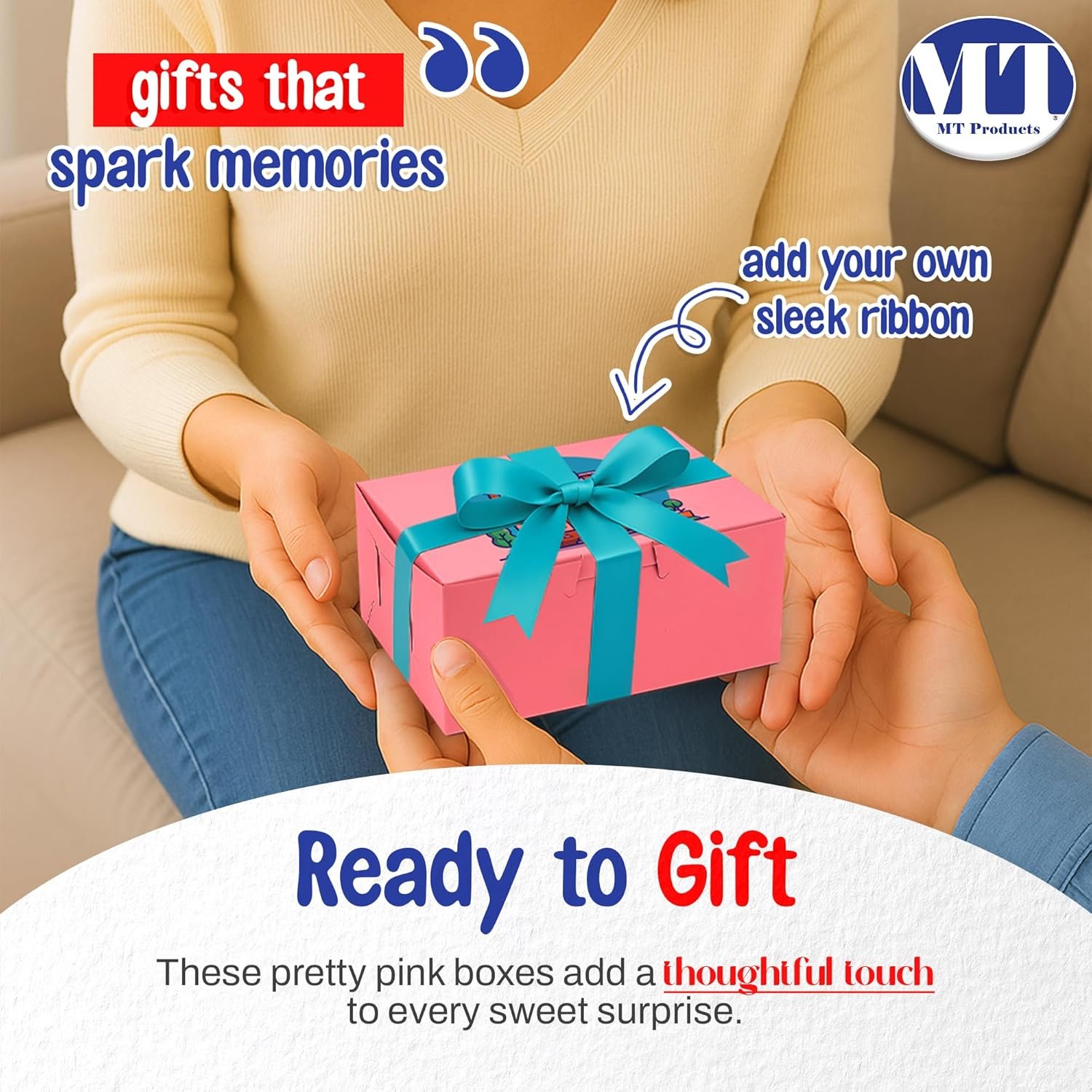 Cajas de Cupcake Personalizadas de 6