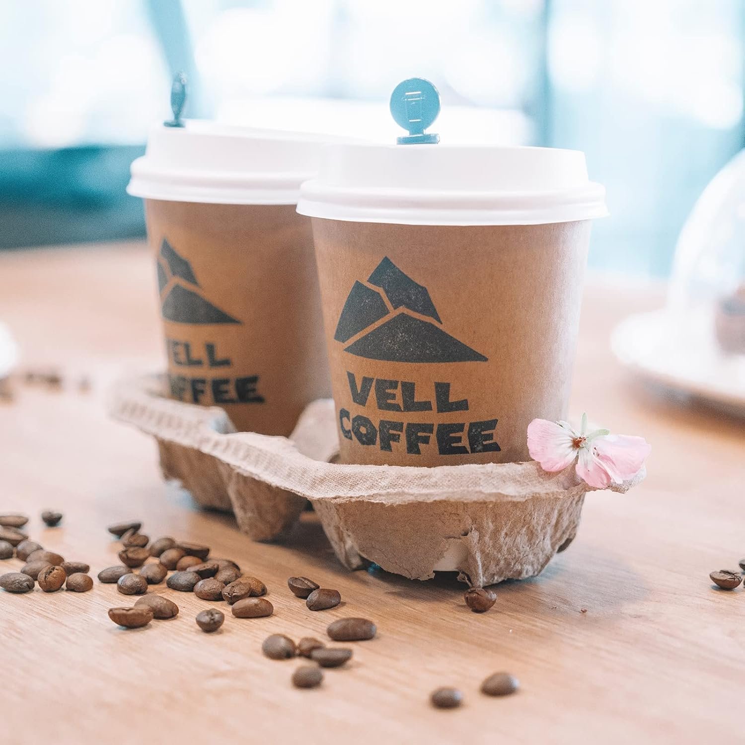 Logo Personalizado Portavasos desechables de 4 copas para café para llevar, paquete de 100 piezas, soporte para vasos de fibra de pulpa para bebidas calientes y frías, Proveedor ideal para su marca blanca. Logo Personalizado Portavasos desechables de 4 copas para café para llevar, paquete de 100 piezas, soporte para vasos de fibra de pulpa para bebidas calientes y frías, Proveedor ideal para su marca blanca.
