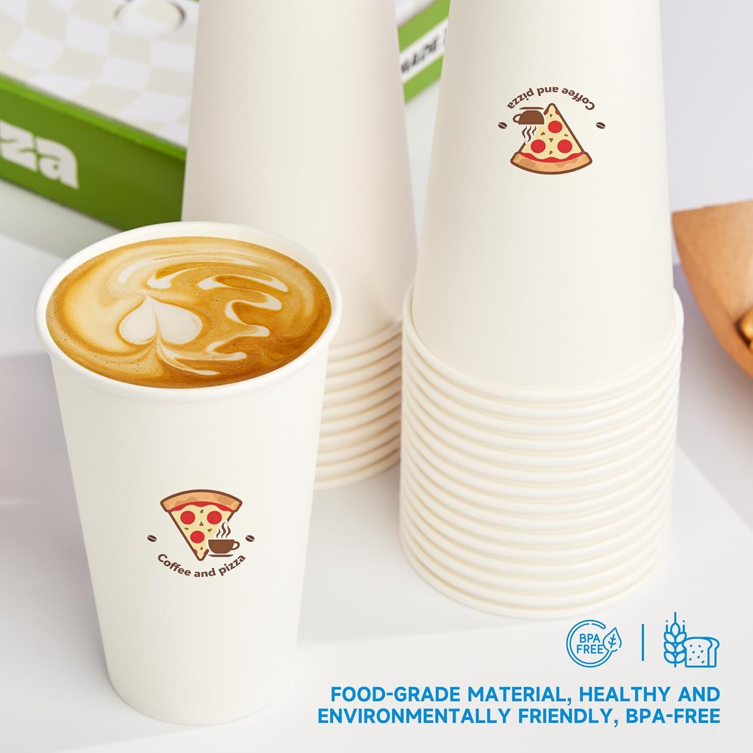 Tazas de papel personalizadas de 8 oz, 12 oz y 16 oz con foto, logo o texto, marca blanca para oficinas, fiestas y eventos de bodas, fabricadas por nuestro proveedor. Tazas de papel personalizadas de 8 oz, 12 oz y 16 oz con foto, logo o texto, marca blanca para oficinas, fiestas y eventos de bodas, fabricadas por nuestro proveedor.