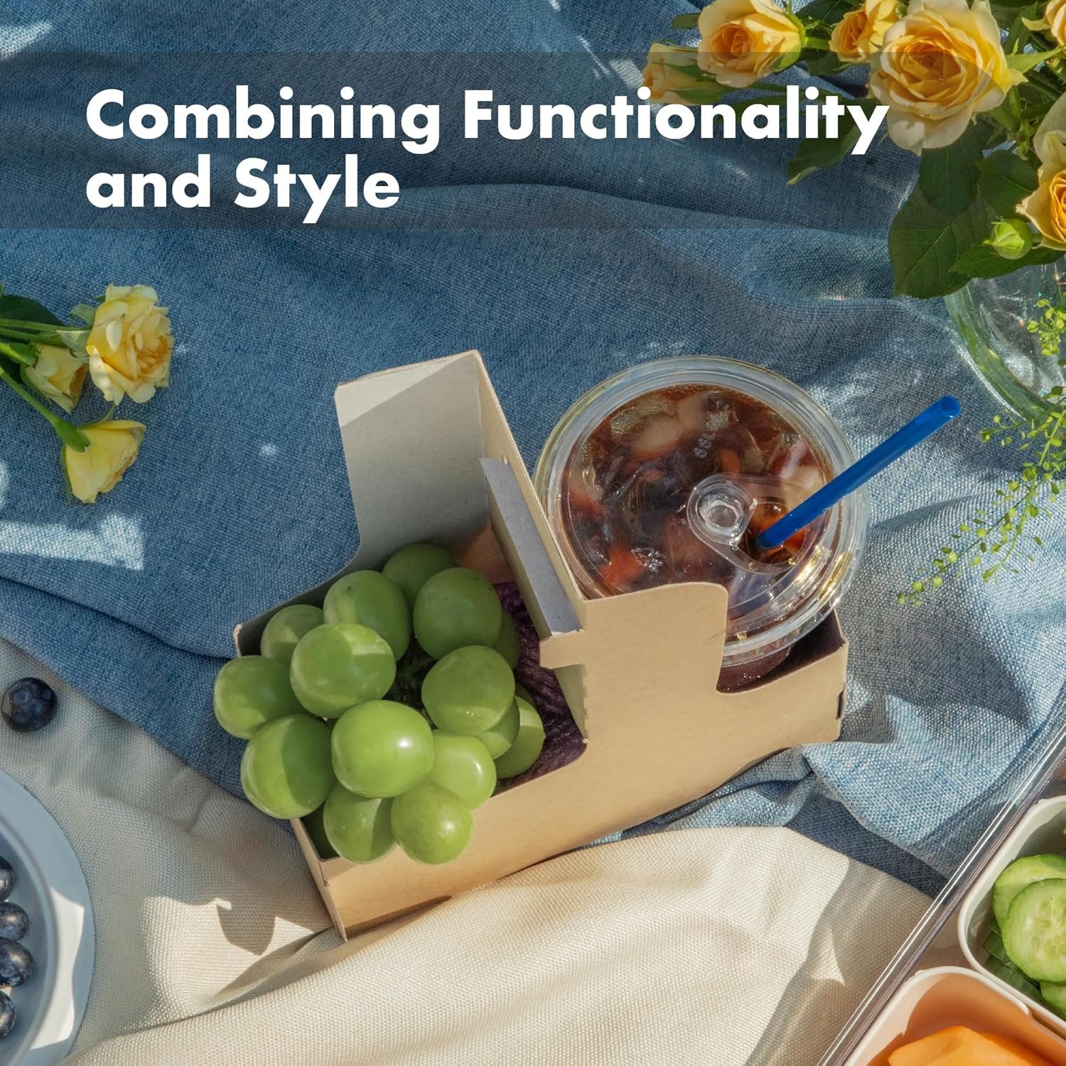 Logo Personalizado Portavasos Desechable para Bebidas de 2 Tazas con Asa, 250 Piezas de Cartón Kraft para Bebidas Frías y Calientes de 12-30 oz, Portacopas para Café para el Día de San Valentín y el Día de la Madre, Fabricante.