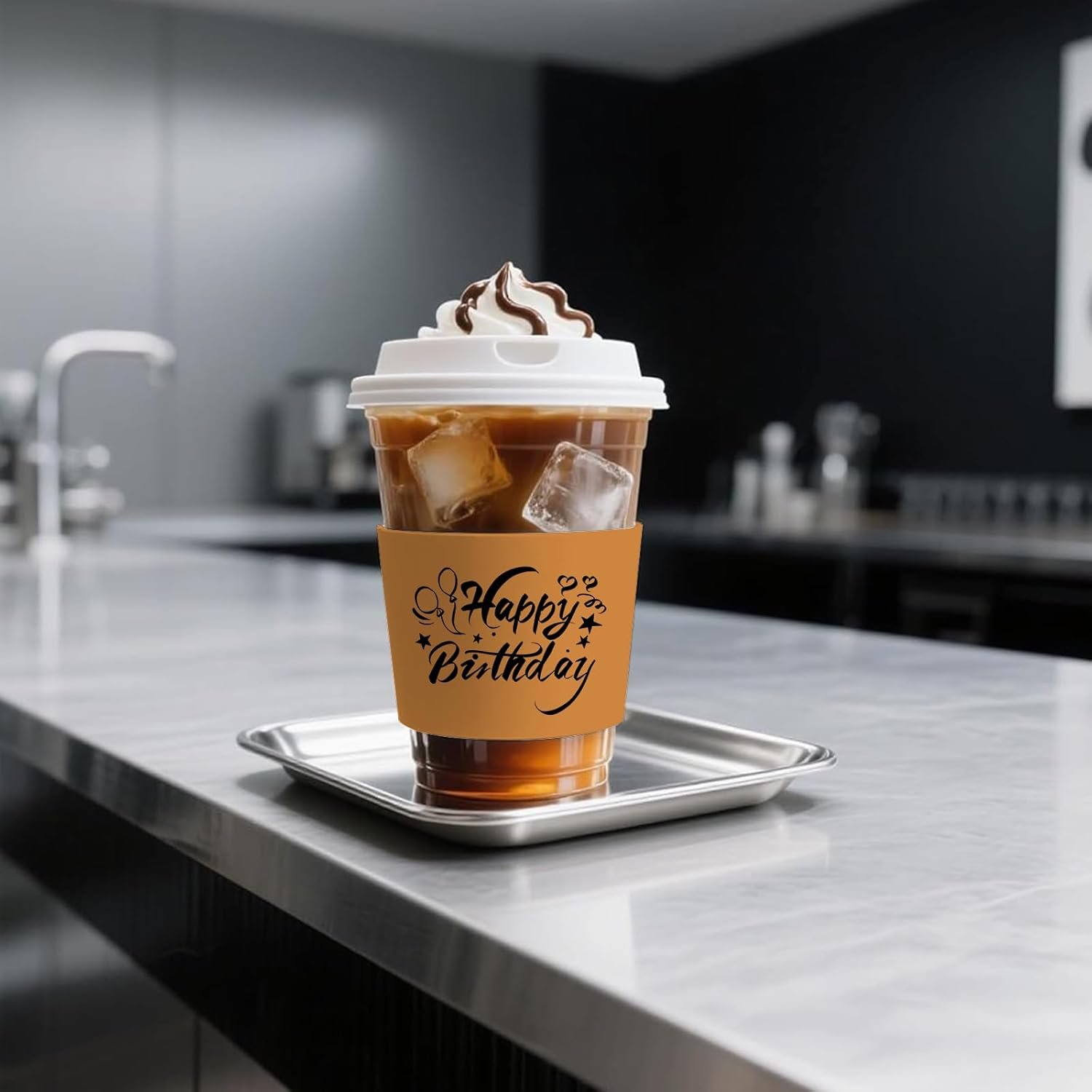 Logo Personalizado Fundas de Taza de Café Desechables para Eventos y Regalos 10-1000PCS Sleeve de Café con Marca Blanca y Personalización 30PCS Fábrica