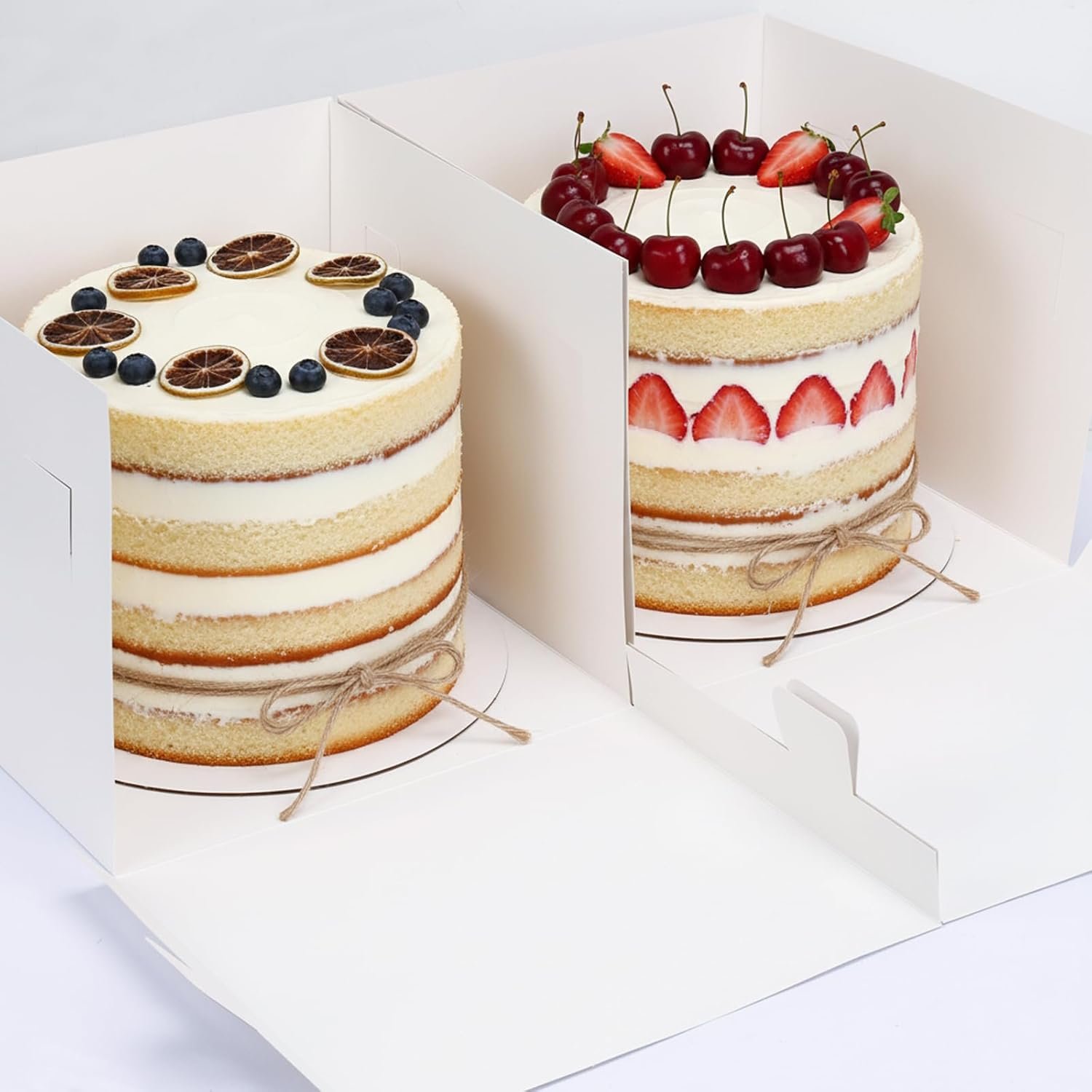 Caja de Pasteles 3 Pack de 12 Pulgadas con Tableros, Contenedores Blancos de 12x12x10 Pulgadas, Cajas Desechables para Pasteles, Cupcakes, Galletas, Tartas, Logo Personalizado, Marca Blanca de Proveedor. Caja de Pasteles 3 Pack de 12 Pulgadas con Tableros, Contenedores Blancos de 12x12x10 Pulgadas, Cajas Desechables para Pasteles, Cupcakes, Galletas, Tartas, Logo Personalizado, Marca Blanca de Proveedor.