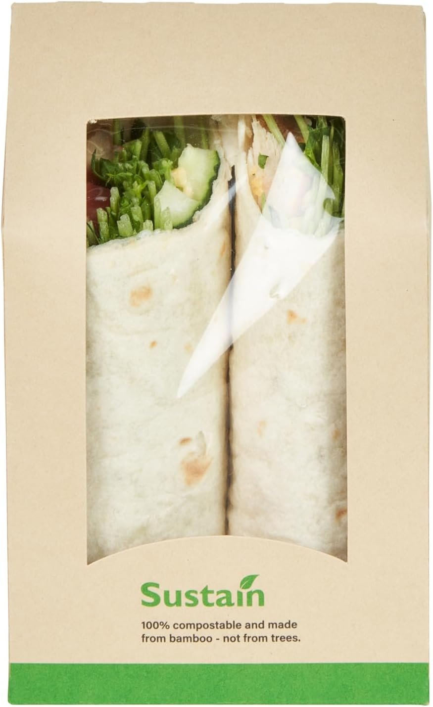 Logo Personalizado Caja de Sándwiches de Papel 50 Piezas de 5.9 x 3.7 x 2.1 Pulgadas con Ventana Transparente y Resistente a Filtraciones Ideal para Cafés y Comidas Rápidas Proveedor Logo Personalizado Caja de Sándwiches de Papel 50 Piezas de 5.9 x 3.7 x 2.1 Pulgadas con Ventana Transparente y Resistente a Filtraciones Ideal para Cafés y Comidas Rápidas Proveedor