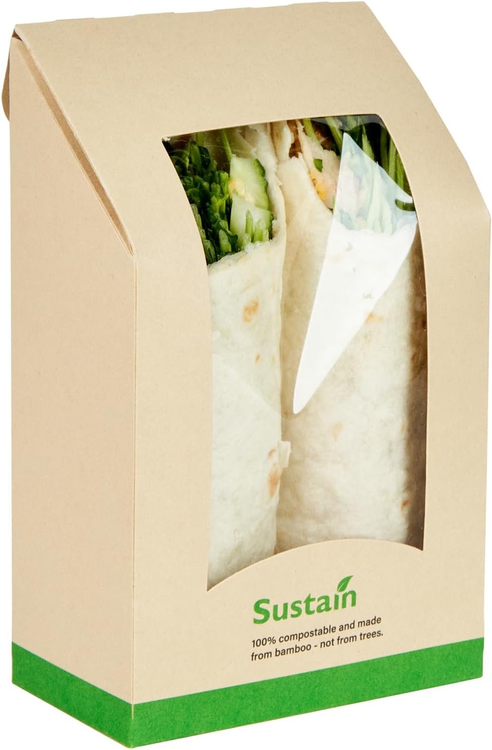 Logo Personalizado Caja de Sándwiches de Papel 50 Piezas de 5.9 x 3.7 x 2.1 Pulgadas con Ventana Transparente y Resistente a Filtraciones Ideal para Cafés y Comidas Rápidas Proveedor Logo Personalizado Caja de Sándwiches de Papel 50 Piezas de 5.9 x 3.7 x 2.1 Pulgadas con Ventana Transparente y Resistente a Filtraciones Ideal para Cafés y Comidas Rápidas Proveedor