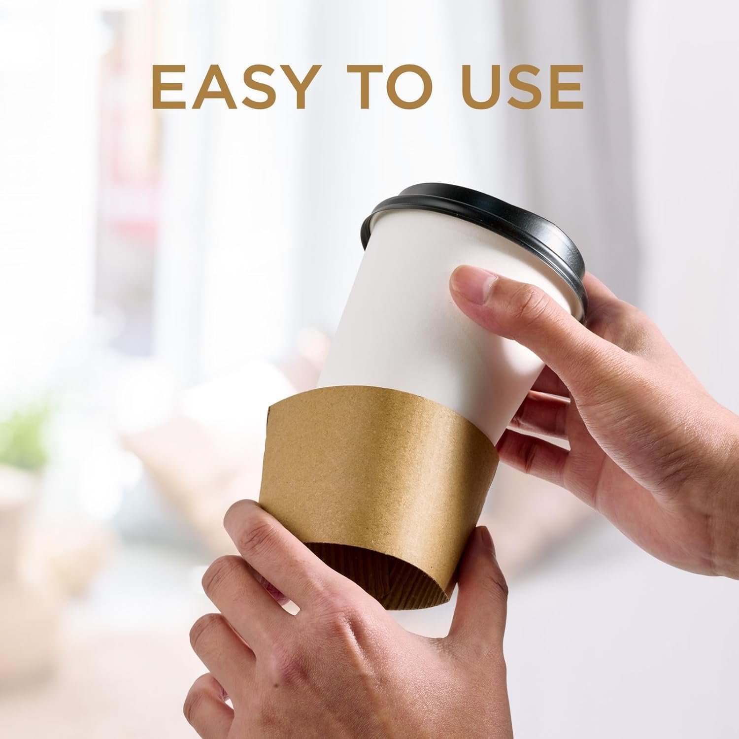 Sacos de papel desechables para café con logo personalizado y impresión a todo color para tazas de 12-20 oz, 100 piezas, proveedor de confianza. Sacos de papel desechables para café con logo personalizado y impresión a todo color para tazas de 12-20 oz, 100 piezas, proveedor de confianza.