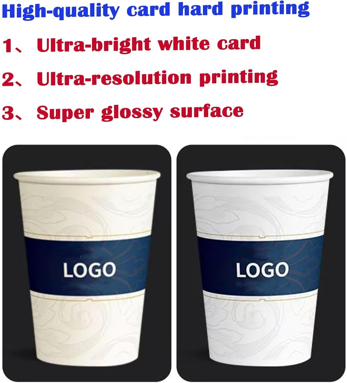 Tazones de Papel Personalizados con Logo, 100 PZS de 7/9/10/12 oz, Vasos Desechables Personalizados para Oficina, Fiestas de Navidad y Bodas, Marca Blanca de Fábrica. Tazones de Papel Personalizados con Logo, 100 PZS de 7/9/10/12 oz, Vasos Desechables Personalizados para Oficina, Fiestas de Navidad y Bodas, Marca Blanca de Fábrica.