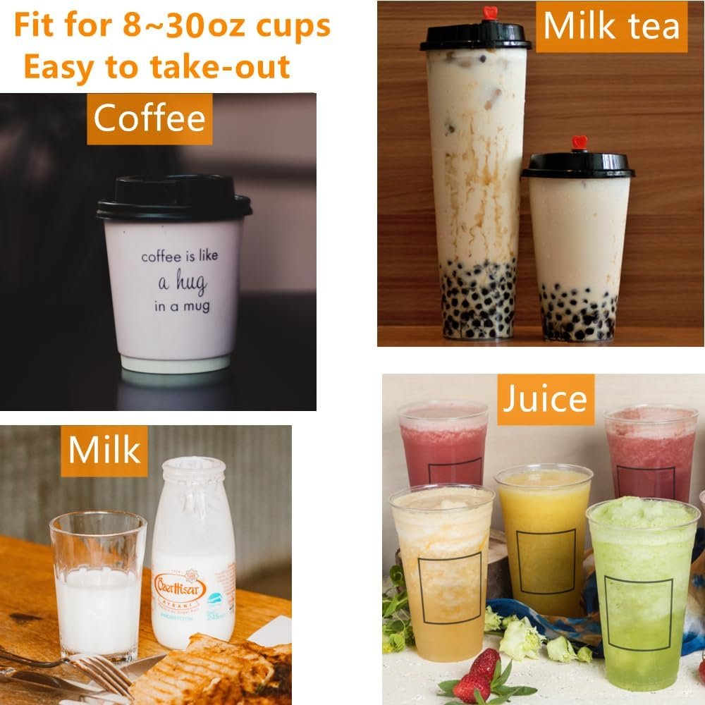 Logo Personalizado para Transportar Bebidas, Porta Vasos Transparente con Asa para Café, Té, Jugo, Bolsas Plásticas para Bebidas, Soluciones Portátiles para Llevar de Café/Restaurante/Bar (1 vaso, 100 Unidades) Proveedor