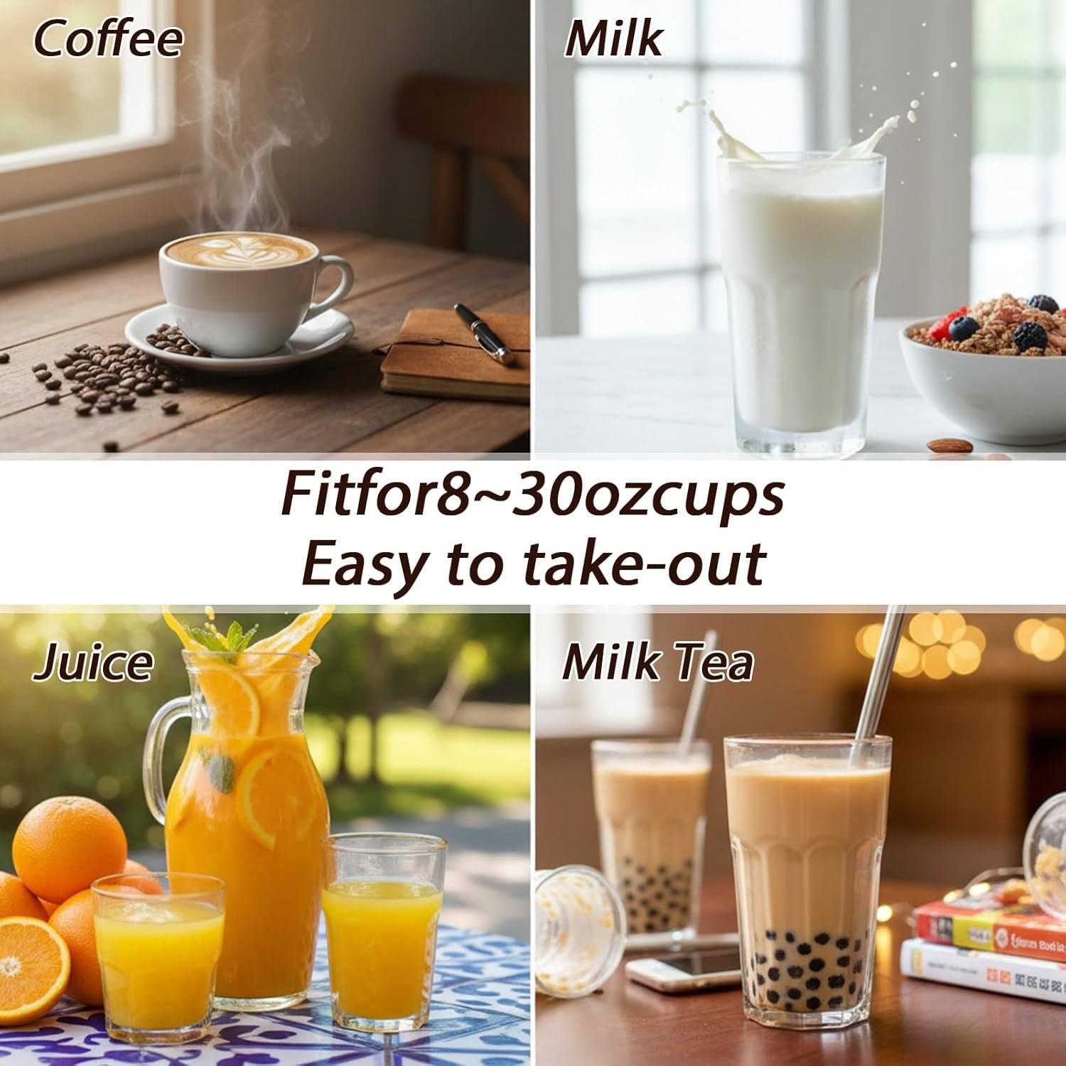 Bolsas Portavasos de Plástico Transparentes de 11x6 Pulgadas con Mango para Café, Té, Jugo, Entrega y Comida para Llevar - Logo Personalizado, Marca Blanca, Proveedor Bolsas Portavasos de Plástico Transparentes de 11x6 Pulgadas con Mango para Café, Té, Jugo, Entrega y Comida para Llevar - Logo Personalizado, Marca Blanca, Proveedor