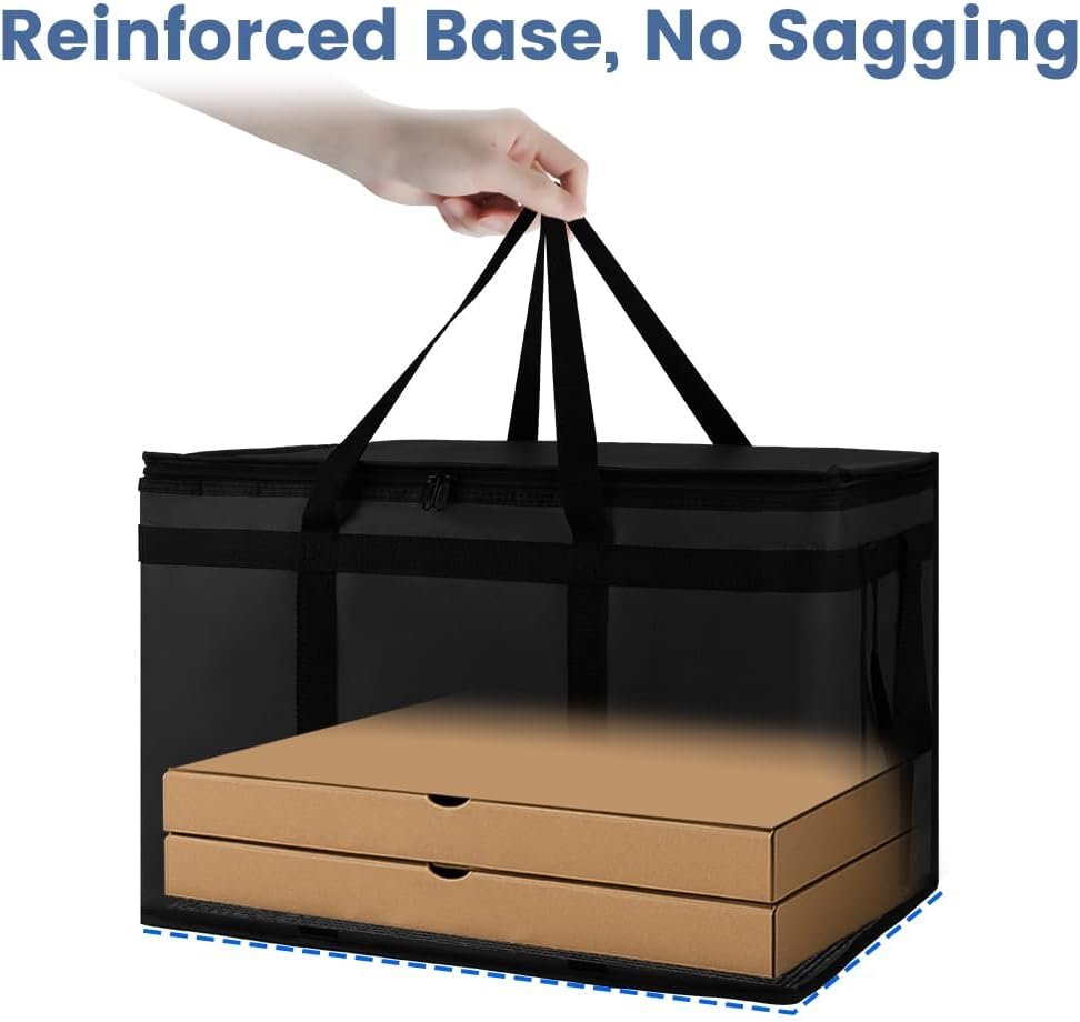 Bolsa Térmica de Entrega de Comida con Fondo Duro y Capacidad XXX-Large para Pizzas, Ideal para Catering de Supermercado y Viajes, Personalización con Logo, Accesorios para Mantener Frío y Calor, Proveedor de Calidad Bolsa Térmica de Entrega de Comida con Fondo Duro y Capacidad XXX-Large para Pizzas, Ideal para Catering de Supermercado y Viajes, Personalización con Logo, Accesorios para Mantener Frío y Calor, Proveedor de Calidad