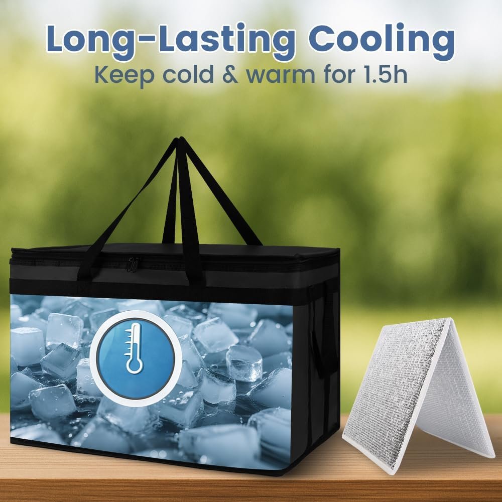 Bolsa Térmica de Entrega de Comida con Fondo Duro y Capacidad XXX-Large para Pizzas, Ideal para Catering de Supermercado y Viajes, Personalización con Logo, Accesorios para Mantener Frío y Calor, Proveedor de Calidad Bolsa Térmica de Entrega de Comida con Fondo Duro y Capacidad XXX-Large para Pizzas, Ideal para Catering de Supermercado y Viajes, Personalización con Logo, Accesorios para Mantener Frío y Calor, Proveedor de Calidad