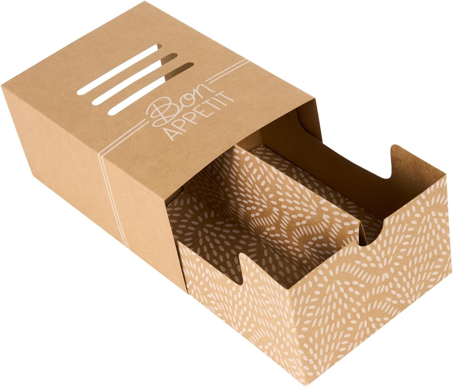 Logo Personalizado Cajas de Cartón para Sándwiches Desechables 100 Unidades 8.3 x 5.7 x 3.7 Pulgadas Marca Blanca Proveedor de Envases Alimentarios Logo Personalizado Cajas de Cartón para Sándwiches Desechables 100 Unidades 8.3 x 5.7 x 3.7 Pulgadas Marca Blanca Proveedor de Envases Alimentarios