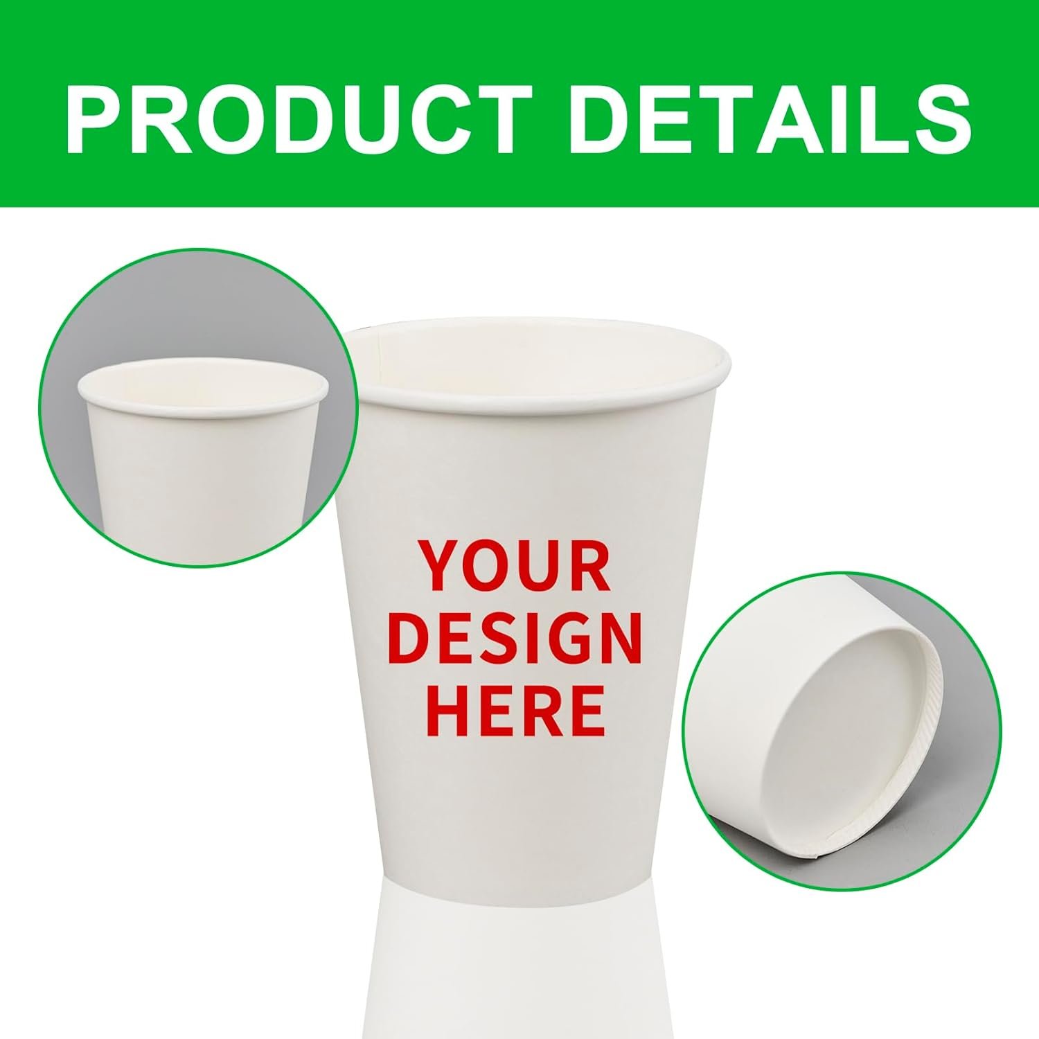 Tazas de papel con logo personalizado, vasos desechables personalizados con foto o texto, tazas de café impresas para eventos de empresa, oficina, cafetería y bodas, disponibles en 8oz, 12oz y 16oz, proveedor de calidad. Tazas de papel con logo personalizado, vasos desechables personalizados con foto o texto, tazas de café impresas para eventos de empresa, oficina, cafetería y bodas, disponibles en 8oz, 12oz y 16oz, proveedor de calidad.