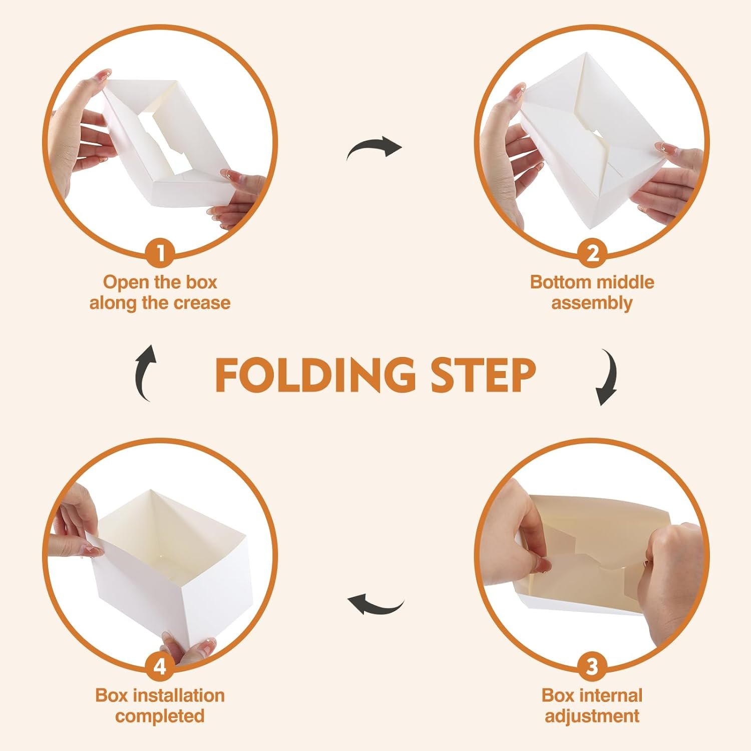 Cajas de sándwich y pasteles para llevar de 60 piezas con Logo Personalizado, dimensiones 4.7x3.1x2.8 pulgadas, ideales para tostadas, donas y hamburguesas, disponibles a través de nuestro Proveedor.