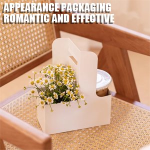 Logo Personalizado Porta Vasos Desechable de 2 Tazas con Asa, 30 Contenedores de Cartón Kraft para Bebidas Calientes o Frías, Ideal para Servicios de Comida para Llevar, Proveedor de Soluciones de Entrega (Marrón, 30 PCs) Logo Personalizado Porta Vasos Desechable de 2 Tazas con Asa, 30 Contenedores de Cartón Kraft para Bebidas Calientes o Frías, Ideal para Servicios de Comida para Llevar, Proveedor de Soluciones de Entrega (Marrón, 30 PCs)