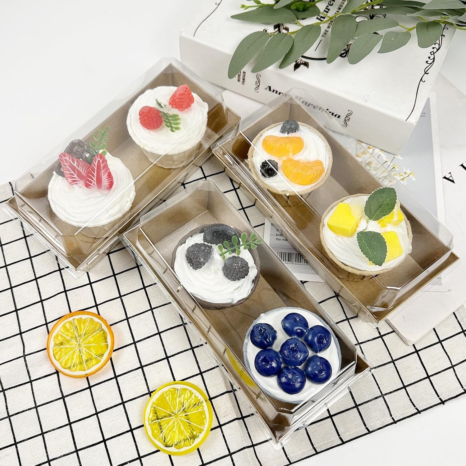 Cajas de Charcutería Desechables con Tapa Transparente, 100 Paquetes de Cajas de Kraft para Alimentos, Postres, Sushi, Fresas, Galletas, Hamburguesas, Logo Personalizado, Fabrica de Envases.