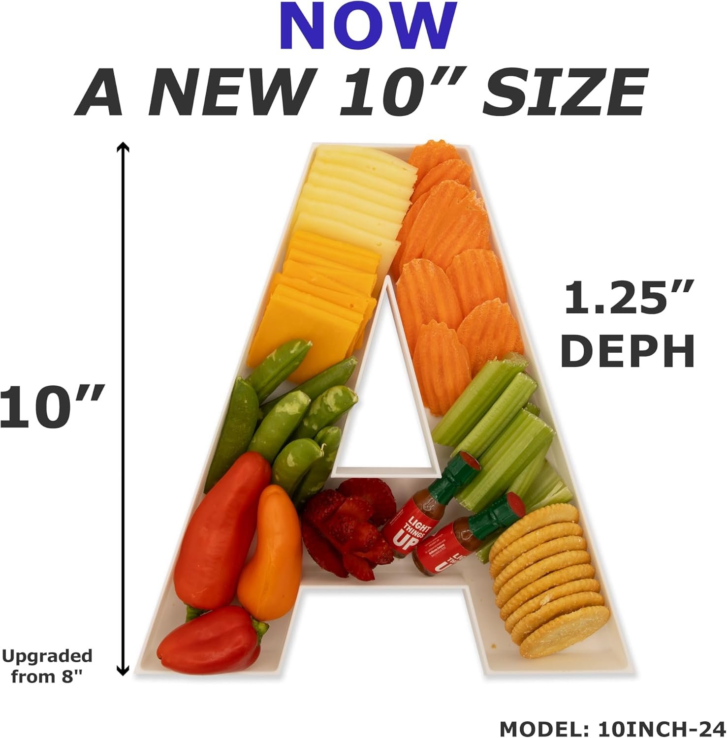 Logo Personalizado Caja de Plástico Reutilizable de 10