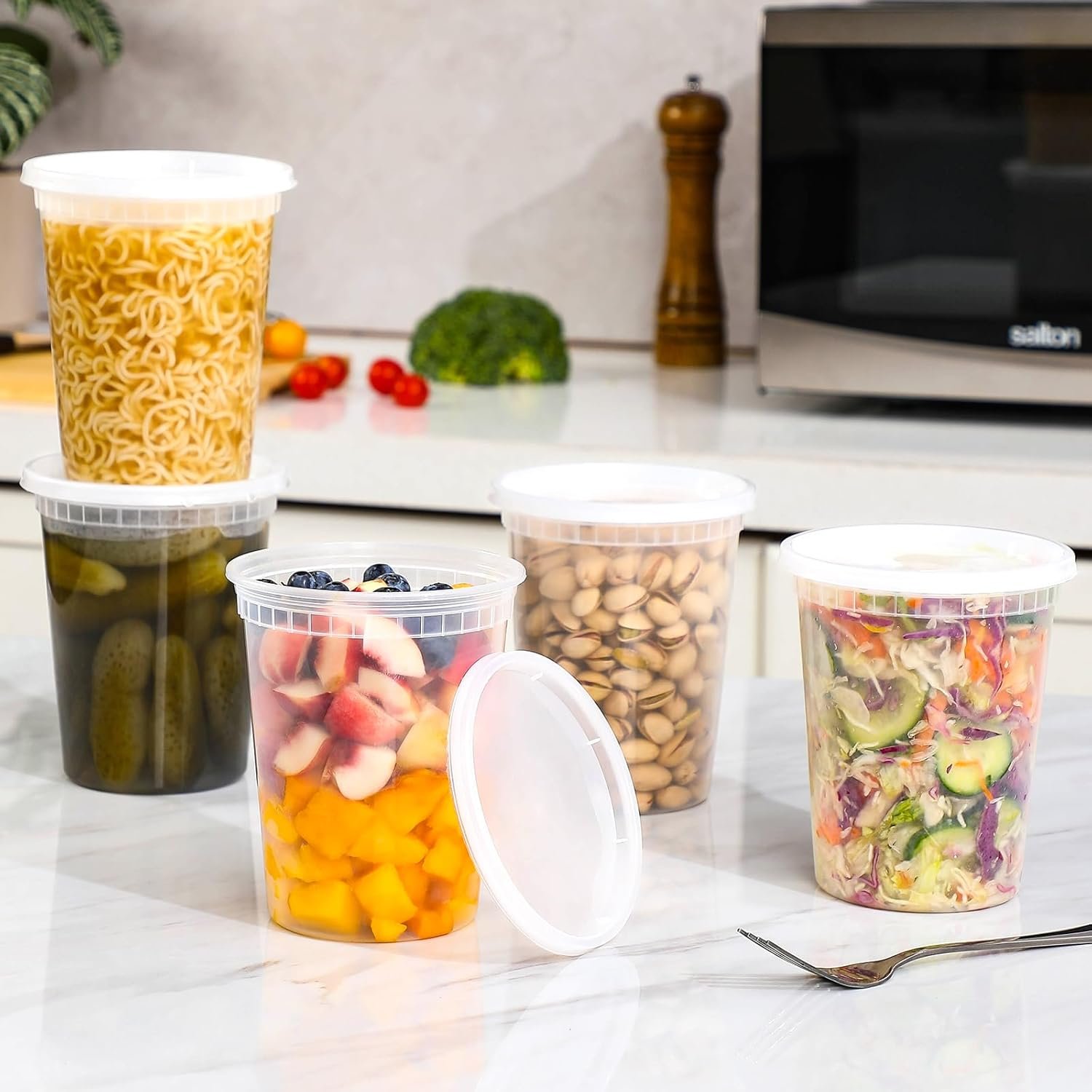 Contenedores plásticos de 32 oz para alimentos, herméticos y aptos para congelador, lavavajillas y microondas, adecuados para preparación de comidas para llevar, Marca Blanca con Logo Personalizado, Proveedor especializado en soluciones de almacenamiento. Contenedores plásticos de 32 oz para alimentos, herméticos y aptos para congelador, lavavajillas y microondas, adecuados para preparación de comidas para llevar, Marca Blanca con Logo Personalizado, Proveedor especializado en soluciones de almacenamiento.