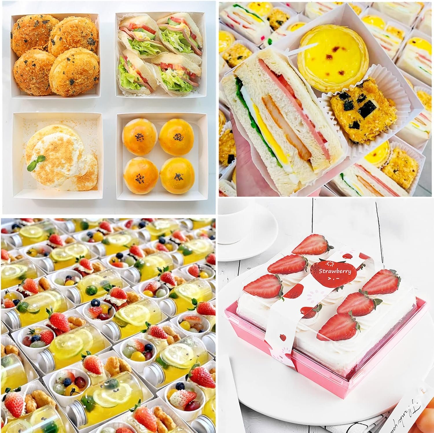 Caja de Charcutería Pequeña con Tapa Transparente, 5 Pulgadas de Contenedores Desechables para Alimentos, Personaliza con Logo, Ideal para Sandwiches, Galletas, Pasteles y Porciones de Tarta, 50 Unidades, Proveedor. Caja de Charcutería Pequeña con Tapa Transparente, 5 Pulgadas de Contenedores Desechables para Alimentos, Personaliza con Logo, Ideal para Sandwiches, Galletas, Pasteles y Porciones de Tarta, 50 Unidades, Proveedor.