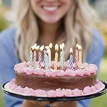 Caja de pastel alta con 6 ventanas, transportador de pastel de 12x12x14, caja para pastel de capas ideal para pasteles de 10