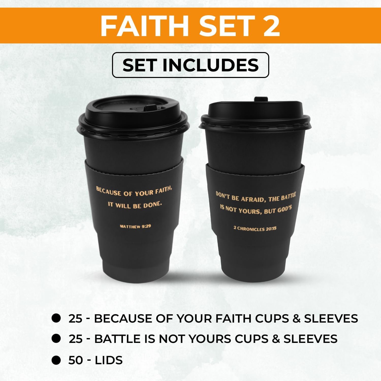 Tazas desechables de 16 oz con versos bíblicos, tazas de café motivacionales cristianas y católicas, con tapa y mangas, marca blanca, personalizadas con logo, Proveedor de tazas aisladas de doble pared. Tazas desechables de 16 oz con versos bíblicos, tazas de café motivacionales cristianas y católicas, con tapa y mangas, marca blanca, personalizadas con logo, Proveedor de tazas aisladas de doble pared.