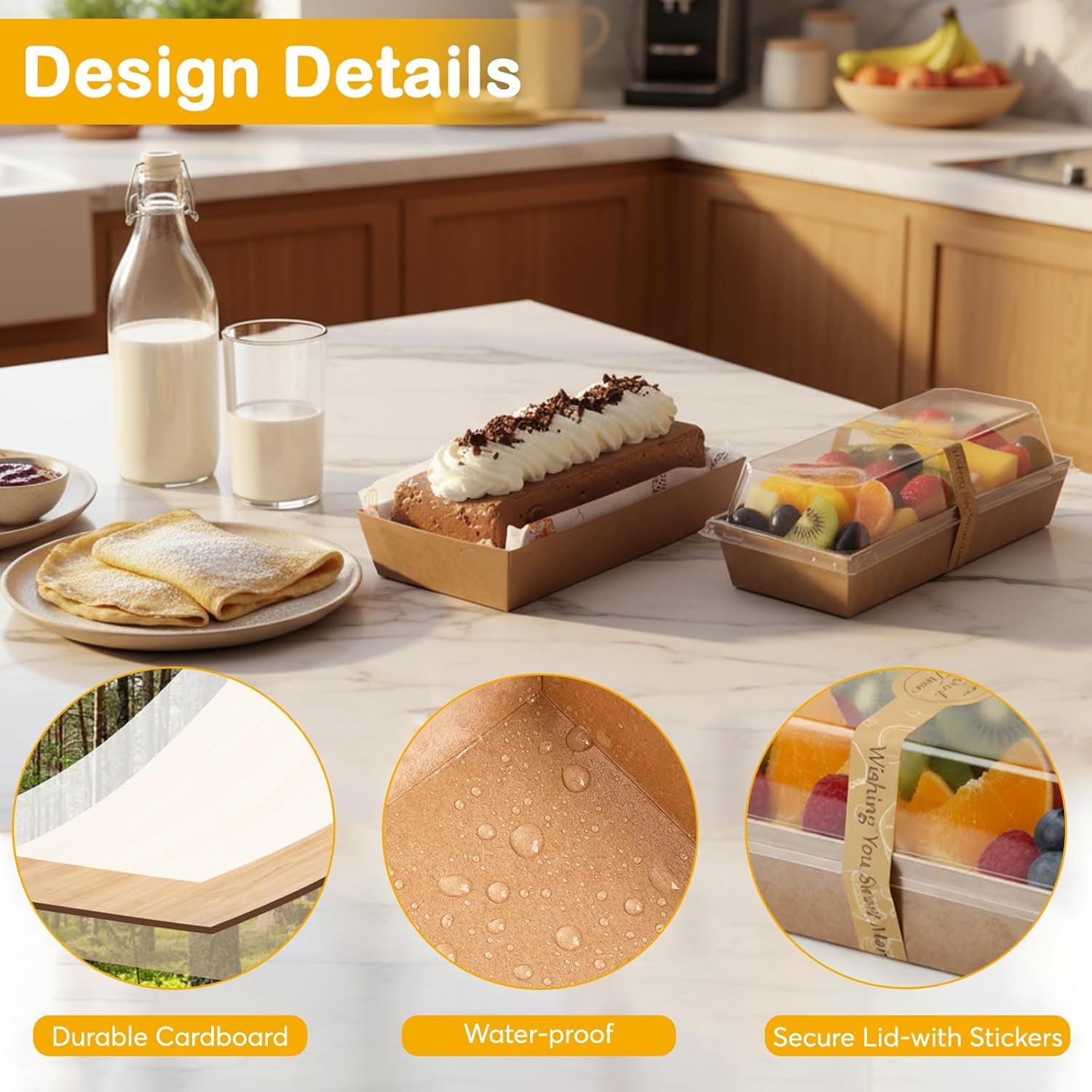 Cajas pequeñas de charcutería de 7.5x3.3 pulgadas con tapa transparente, 100 piezas de envases desechables para llevar, personalización de logo, ideales para sándwiches, galletas, pasteles y rebanadas de torta, proveedor confiable. Cajas pequeñas de charcutería de 7.5x3.3 pulgadas con tapa transparente, 100 piezas de envases desechables para llevar, personalización de logo, ideales para sándwiches, galletas, pasteles y rebanadas de torta, proveedor confiable.