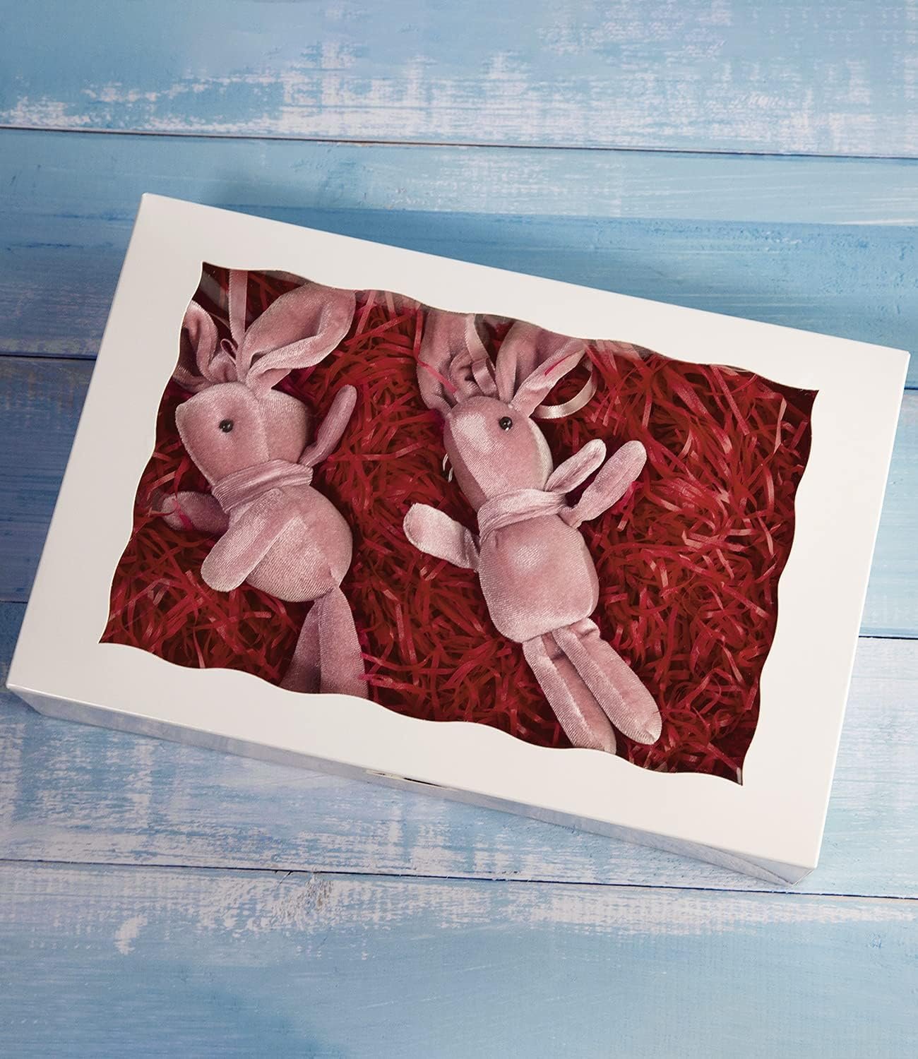 Caja de pastelería blanca 15-Pack con ventana, 12x8x2.5 pulgadas, ideal para donas y muffins, con opción de Logo Personalizado, empaques de marca blanca, Fábrica de cajas para productos de repostería.