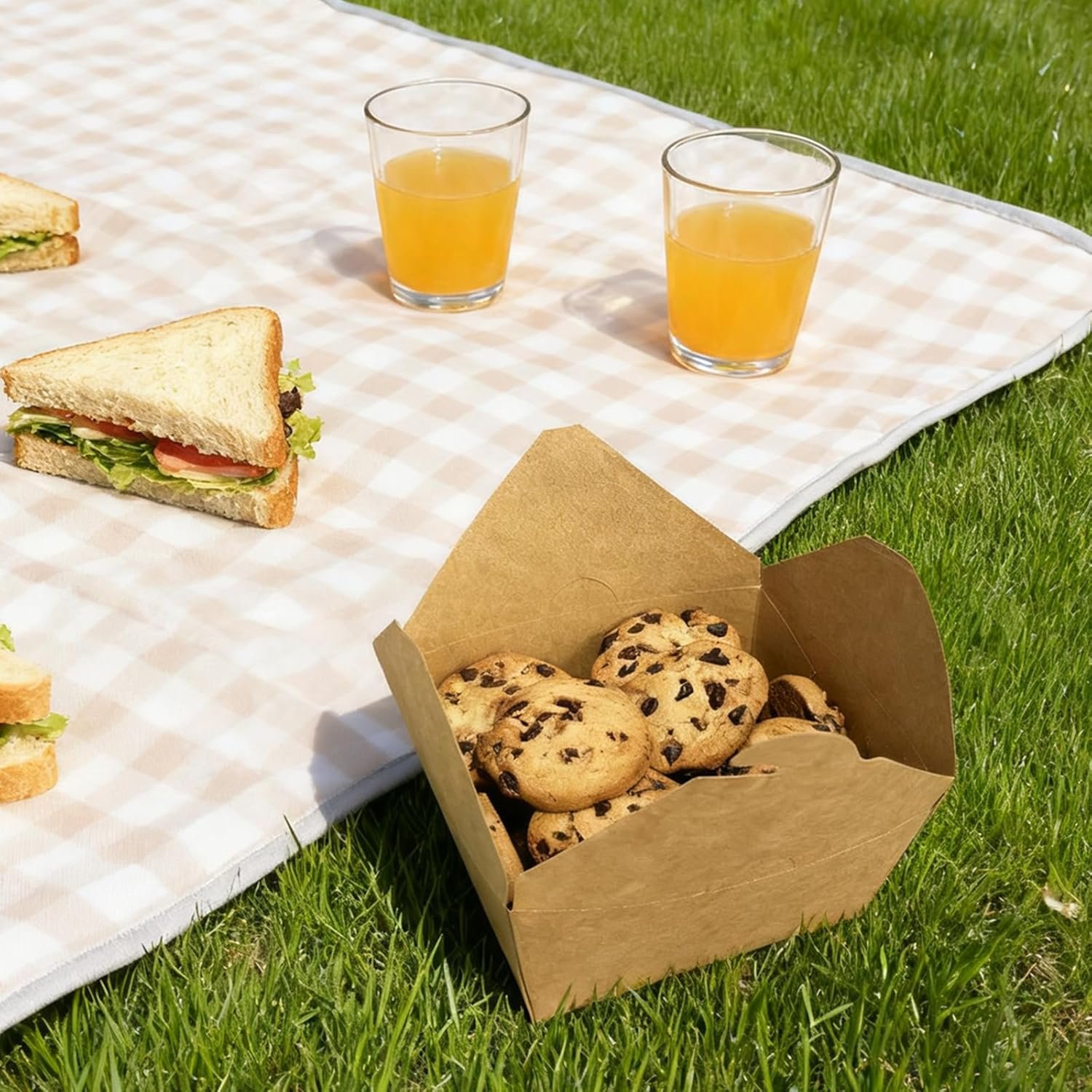 Cajas de cartón apilables para alimentos, 60 unidades de 25 oz, ideal para llevar comida a casa, con Logo Personalizado, opción de Marca Blanca, disponibles en nuestro Proveedor.