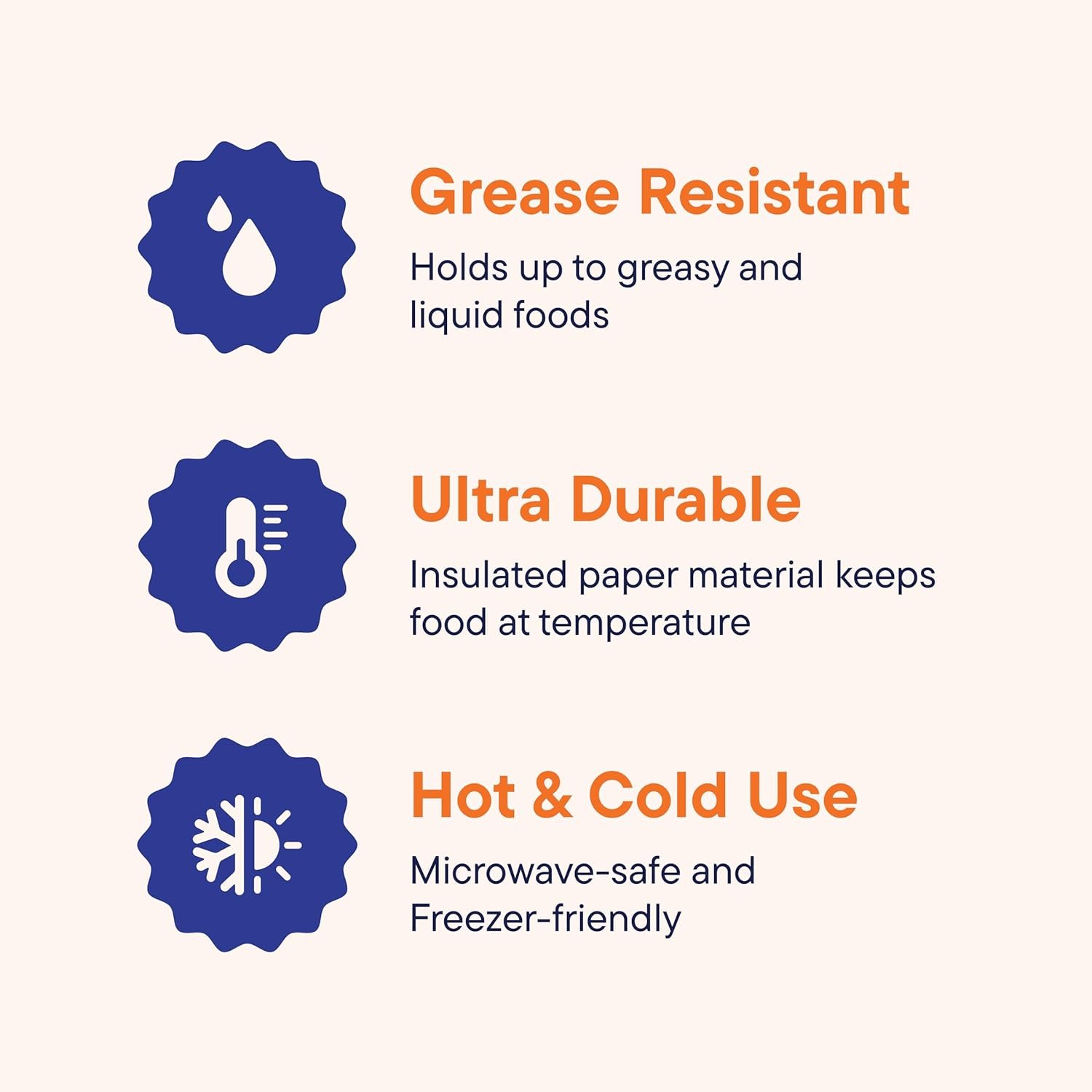 Contenedor de comida de papel con tapa - Logo Personalizado, tazas aislantes con tapas ventiladas para sopa, helados y yogur, 16 oz - 50 sets - Eco-Friendly - Marca Blanca de Fábrica. Contenedor de comida de papel con tapa - Logo Personalizado, tazas aislantes con tapas ventiladas para sopa, helados y yogur, 16 oz - 50 sets - Eco-Friendly - Marca Blanca de Fábrica.