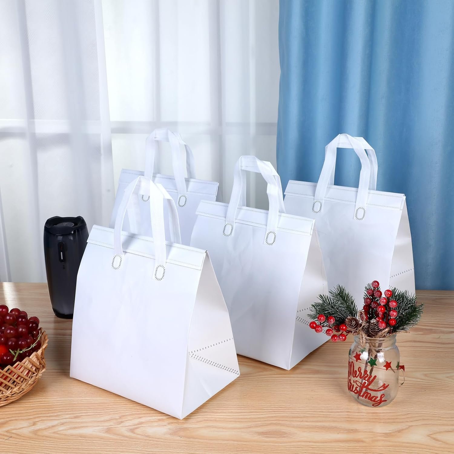 Bolsas Térmicas Desechables 200 Pcs con Logo Personalizado para Comida para Llevar 10.24x11.02x6.69 Pulgadas, Marca Blanca para Entrega y Envío, Proveedor de Soluciones de Aislamiento Térmico en Blanco. Bolsas Térmicas Desechables 200 Pcs con Logo Personalizado para Comida para Llevar 10.24x11.02x6.69 Pulgadas, Marca Blanca para Entrega y Envío, Proveedor de Soluciones de Aislamiento Térmico en Blanco.
