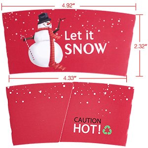 Logo Personalizado 120 piezas de mangas para taza de café navideñas, aptas para tazas de 12 a 20 oz, con 5 diseños personalizados diferentes para chocolate caliente, café, cacao, té o bebidas frías, Proveedor confiable. Logo Personalizado 120 piezas de mangas para taza de café navideñas, aptas para tazas de 12 a 20 oz, con 5 diseños personalizados diferentes para chocolate caliente, café, cacao, té o bebidas frías, Proveedor confiable.