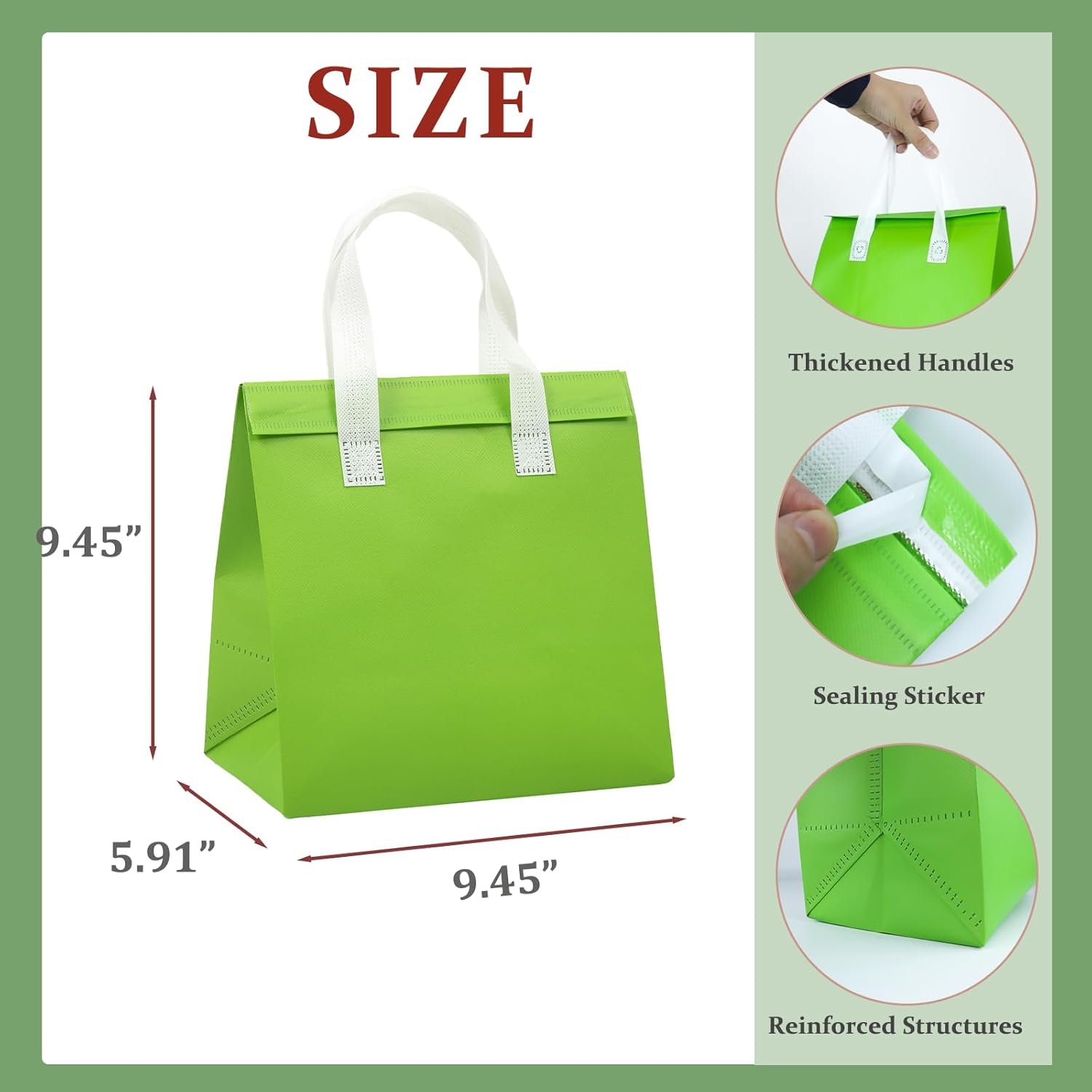 Bolsas Térmicas Desechables Personalizadas para Almuerzo y Comida para Llevar, 12 Piezas, Ideal para Café, Leche, Té, Bebidas Calientes y Frías, Entrega de Alimentos, Marca Blanca, Fábrica con 6 Colores Disponibles. Bolsas Térmicas Desechables Personalizadas para Almuerzo y Comida para Llevar, 12 Piezas, Ideal para Café, Leche, Té, Bebidas Calientes y Frías, Entrega de Alimentos, Marca Blanca, Fábrica con 6 Colores Disponibles.
