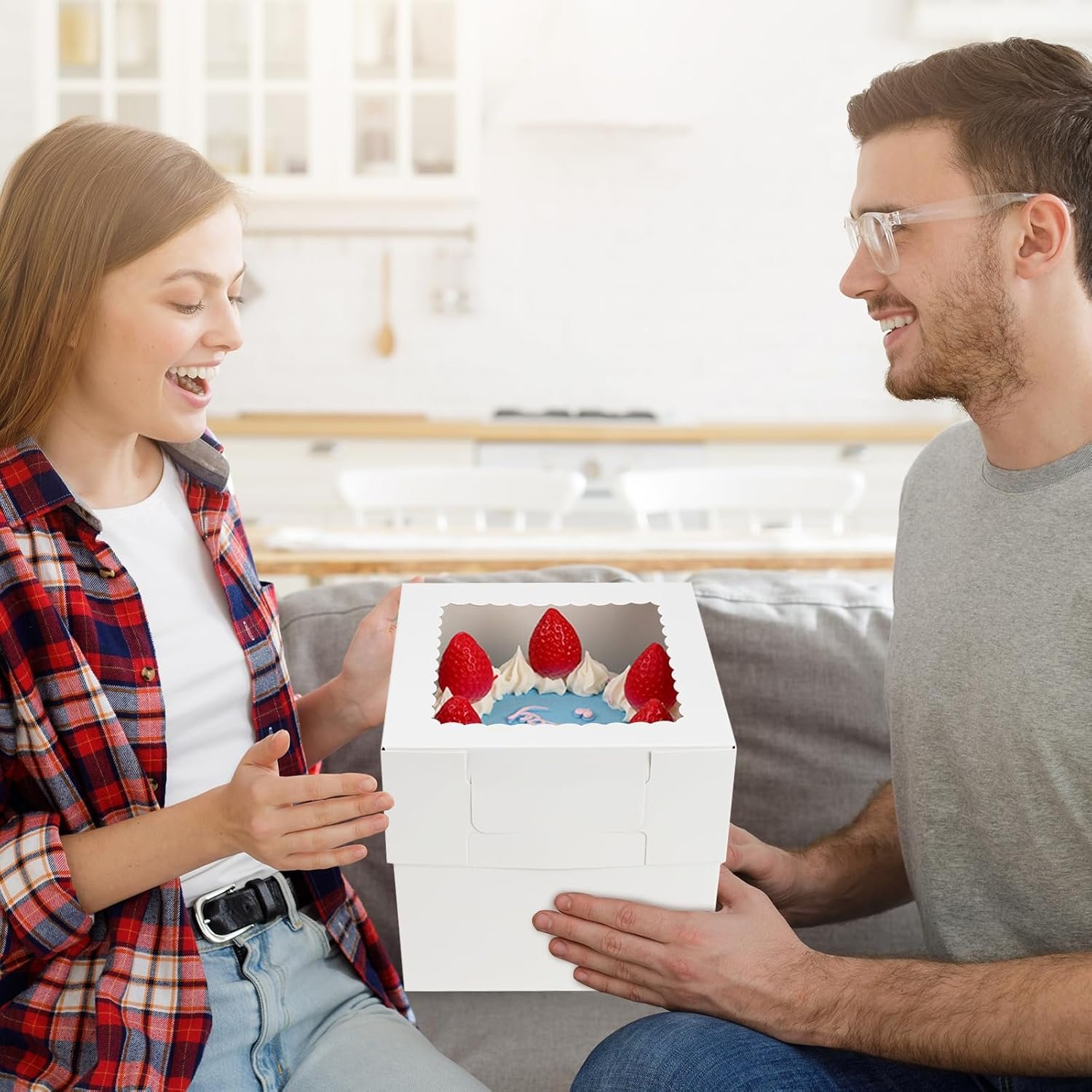 Cajas Pasteles 20pcs 8x8x8 Pulgadas con Ventana, Marca Blanca para Postres, Personalizadas con Logo, Proveedor de Soluciones para Cumpleaños, Bodas, San Valentín y Fiestas Cajas Pasteles 20pcs 8x8x8 Pulgadas con Ventana, Marca Blanca para Postres, Personalizadas con Logo, Proveedor de Soluciones para Cumpleaños, Bodas, San Valentín y Fiestas