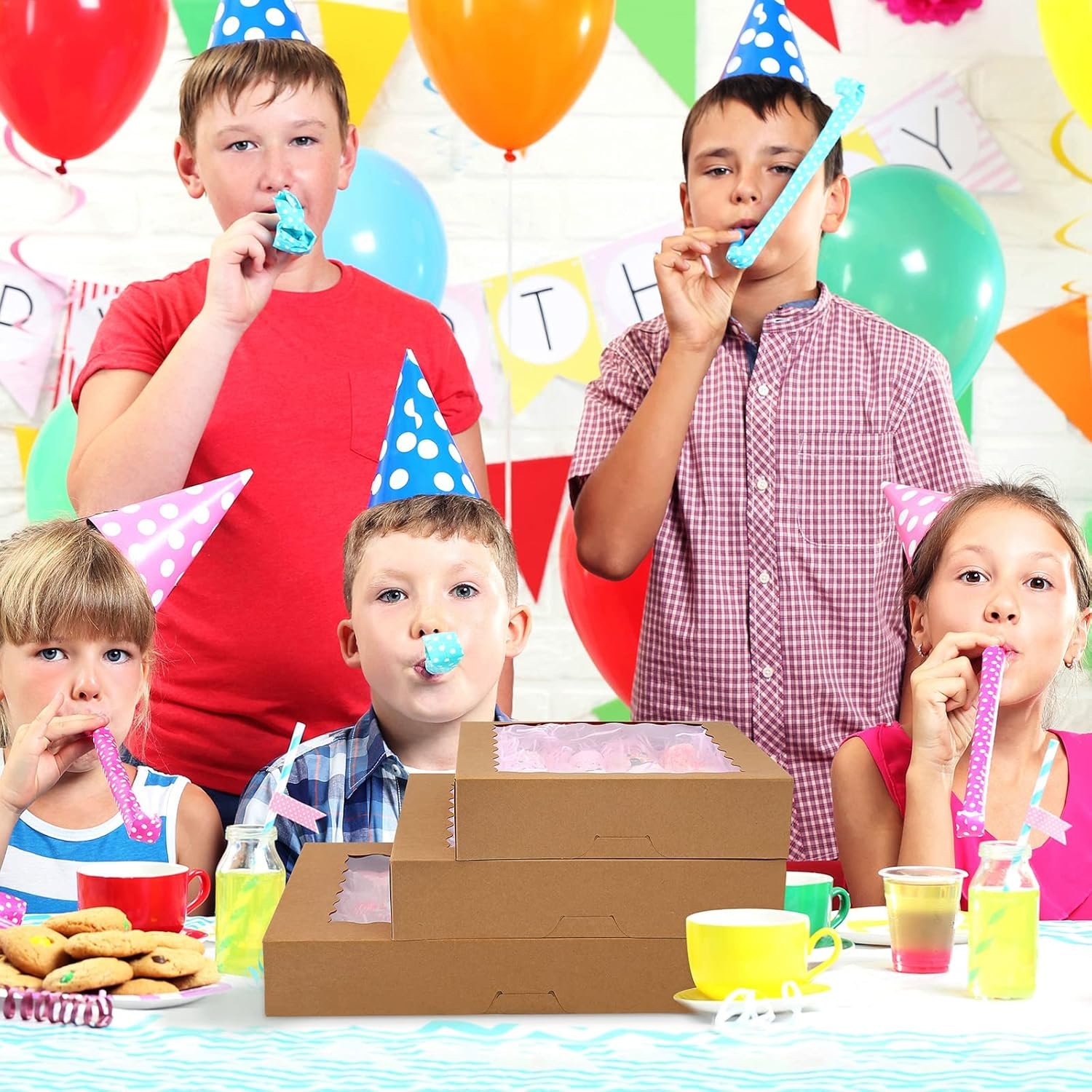 Logo Personalizado 20-Pack de cajas de repostería de 16