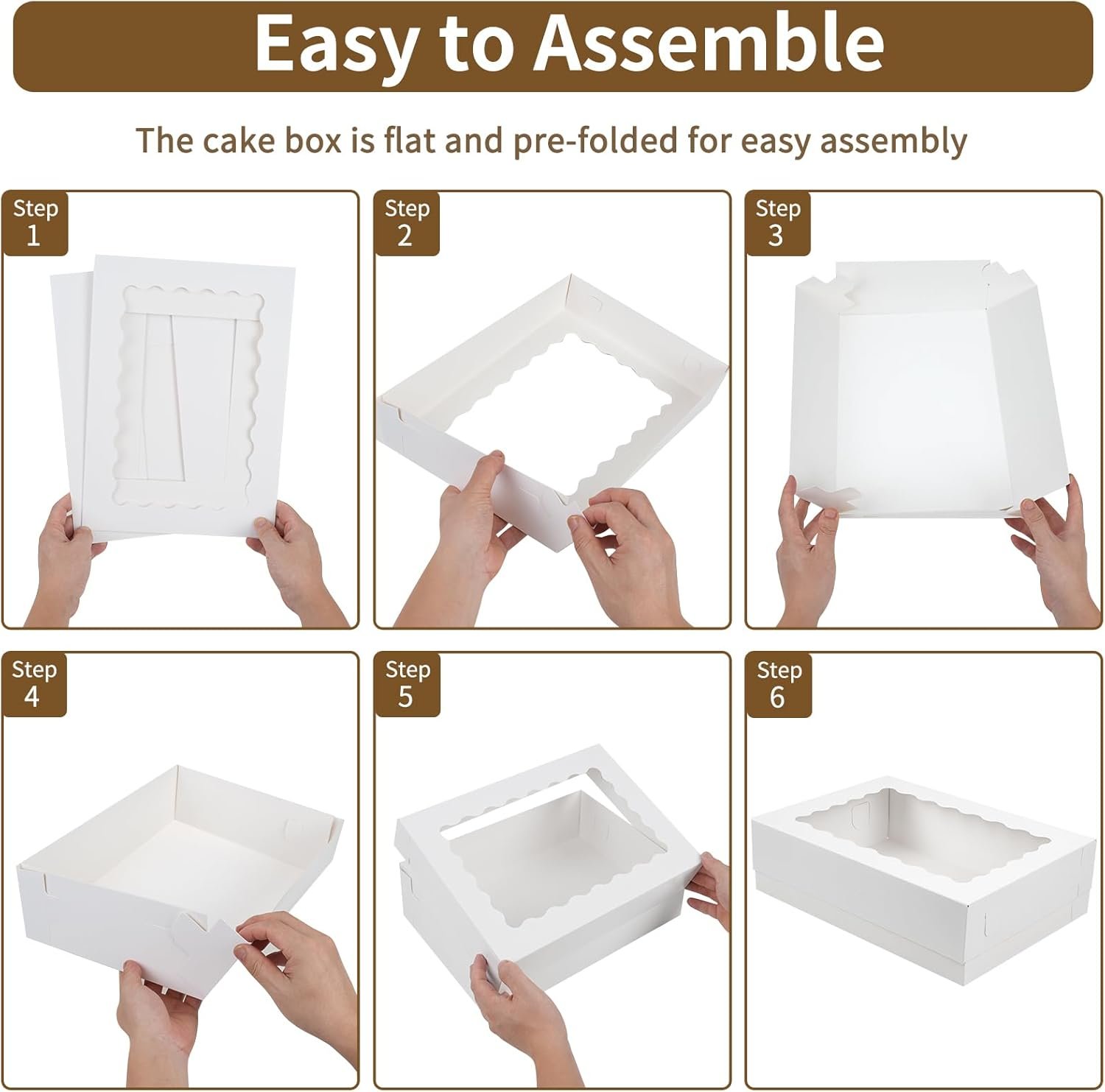 Cajas de pastelería blancas de 20 piezas de 14x10x4in con ventana, ideales para empaques de pasteles, donas, cupcakes y tartas; Proveedor de soluciones con Logo Personalizado y Marca Blanca. Cajas de pastelería blancas de 20 piezas de 14x10x4in con ventana, ideales para empaques de pasteles, donas, cupcakes y tartas; Proveedor de soluciones con Logo Personalizado y Marca Blanca.