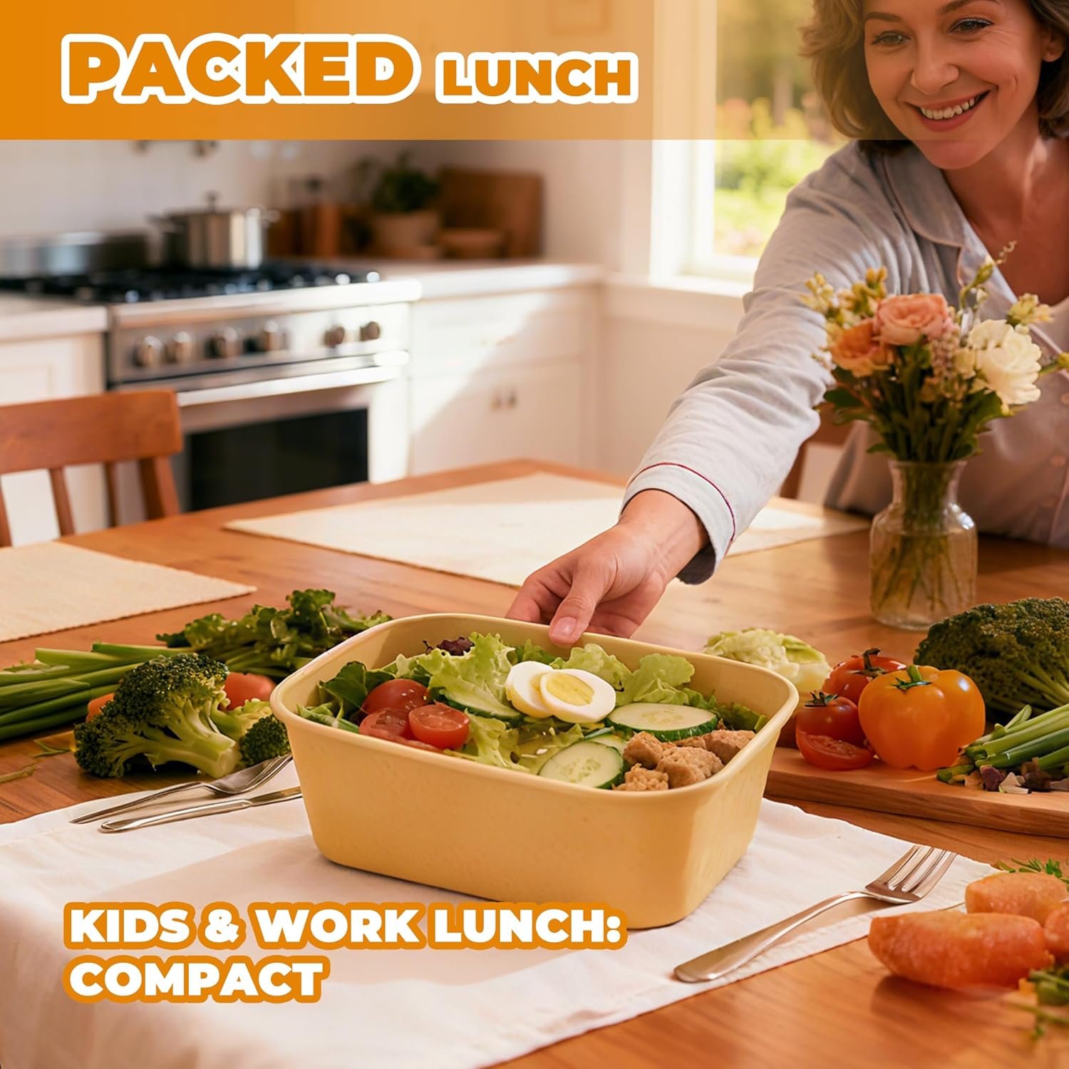 Logo Personalizado 50 Pack Tazones de Papel Grandes de 32 OZ con Tapa y Utensilios, Envases Desechables de Preparación de Comidas Resistentes para Fiestas, Tazones Desechables a Granel, a Prueba de Humedad y Aceptables para Microondas, Ideal para Uso Caliente y Frío, Proveedor. Logo Personalizado 50 Pack Tazones de Papel Grandes de 32 OZ con Tapa y Utensilios, Envases Desechables de Preparación de Comidas Resistentes para Fiestas, Tazones Desechables a Granel, a Prueba de Humedad y Aceptables para Microondas, Ideal para Uso Caliente y Frío, Proveedor.