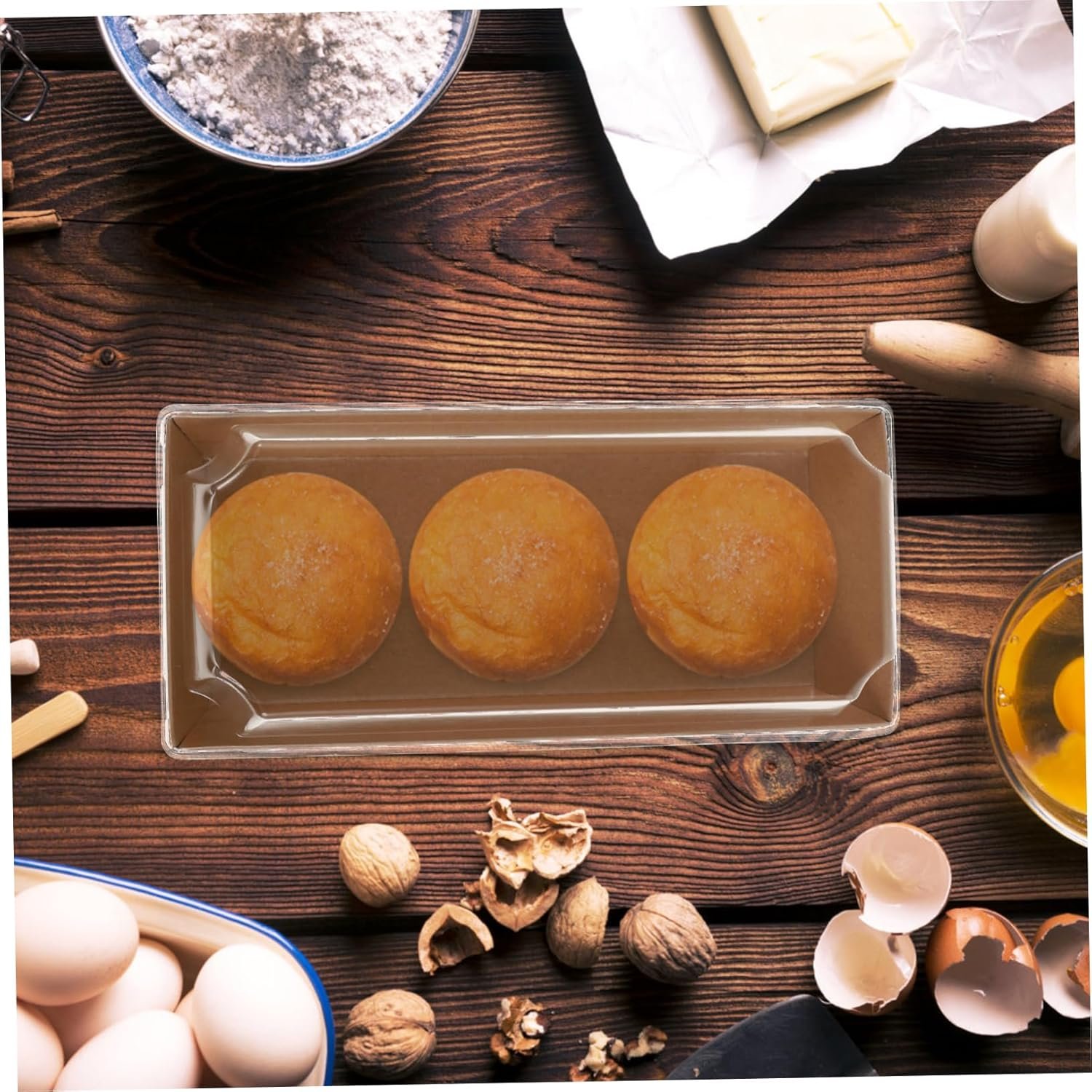 Caja de Papel Kraft Rectangulares de 10 Piezas para Empacar Sándwiches con Tapa de Plástico Transparente, Ideal para Pastelería, Pan y Snacks, Marca Blanca de Fábrica para Comidas para Llevar, Picnics y Fiestas con Logo Personalizado. Caja de Papel Kraft Rectangulares de 10 Piezas para Empacar Sándwiches con Tapa de Plástico Transparente, Ideal para Pastelería, Pan y Snacks, Marca Blanca de Fábrica para Comidas para Llevar, Picnics y Fiestas con Logo Personalizado.