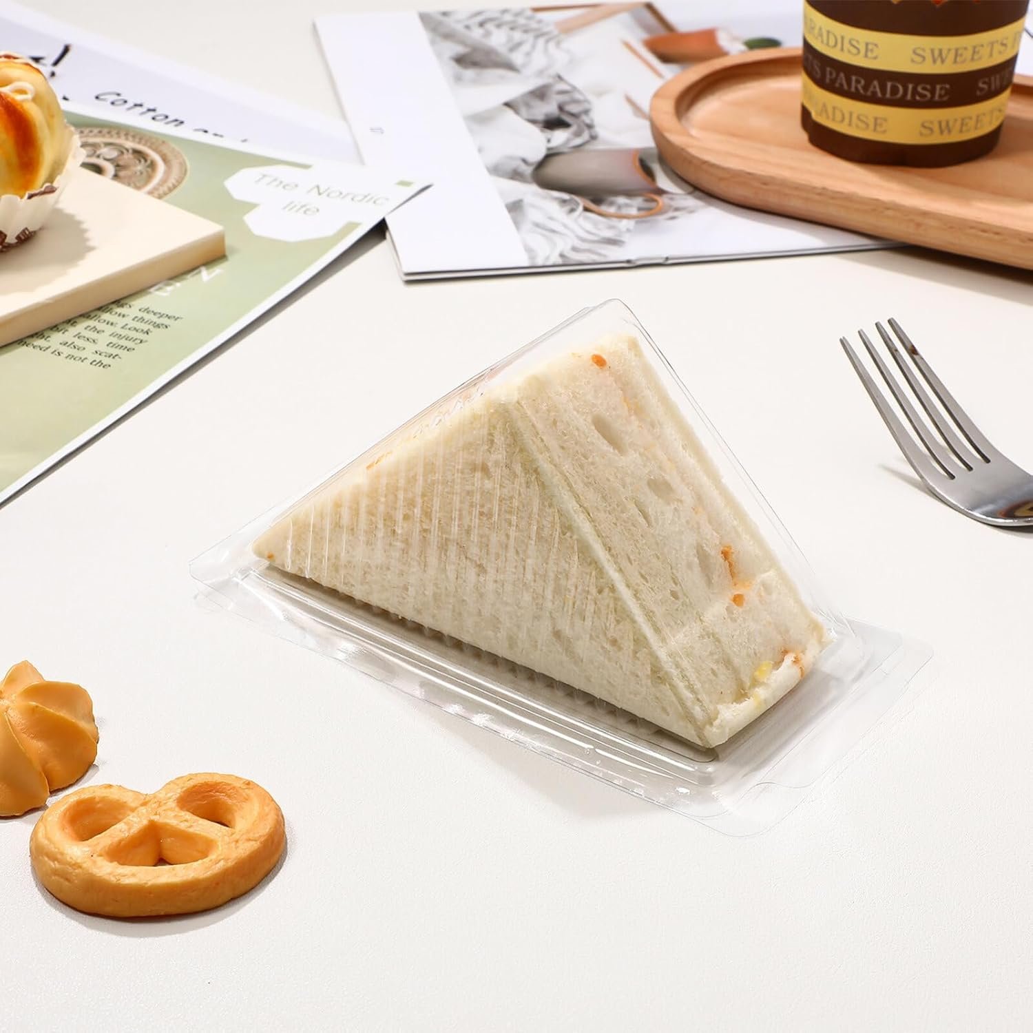 Cajas de Empaque de Sándwich Triangulares Transparentes 5.90X3.34X3.14 Pulgadas con Logo Personalizado, Envases Desechables para Fiestas, Bodas, Baby Showers y Comidas para Llevar - Proveedor de Soluciones de Embalaje Cajas de Empaque de Sándwich Triangulares Transparentes 5.90X3.34X3.14 Pulgadas con Logo Personalizado, Envases Desechables para Fiestas, Bodas, Baby Showers y Comidas para Llevar - Proveedor de Soluciones de Embalaje