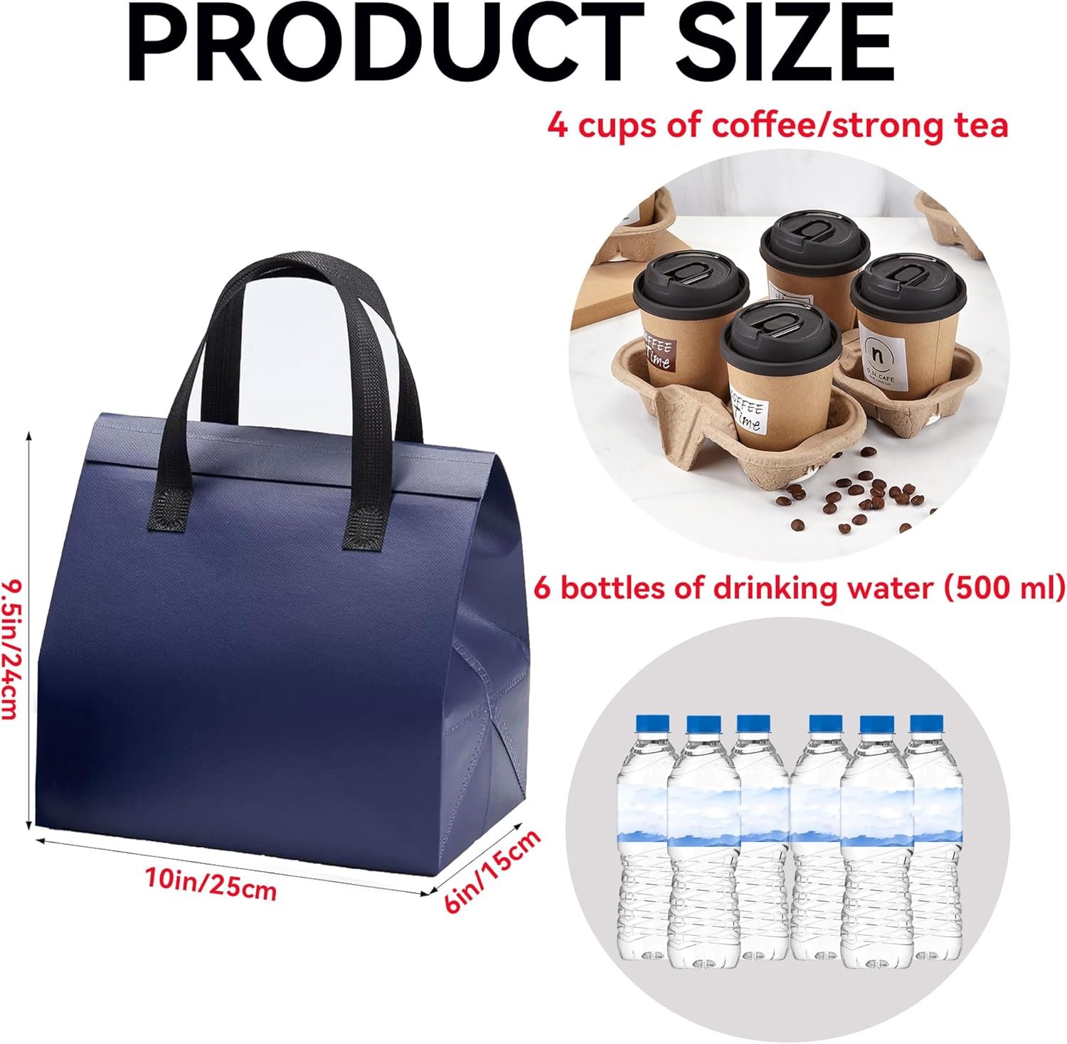 Bolsas desechables para llevar, 100 Pcs, ideales para comida, café, té con leche, mariscos y pizza, con logo personalizado, 9.5 x 6 x 10 in, perfectas para restaurantes y tiendas de comestibles, proveedor confiable. Bolsas desechables para llevar, 100 Pcs, ideales para comida, café, té con leche, mariscos y pizza, con logo personalizado, 9.5 x 6 x 10 in, perfectas para restaurantes y tiendas de comestibles, proveedor confiable.