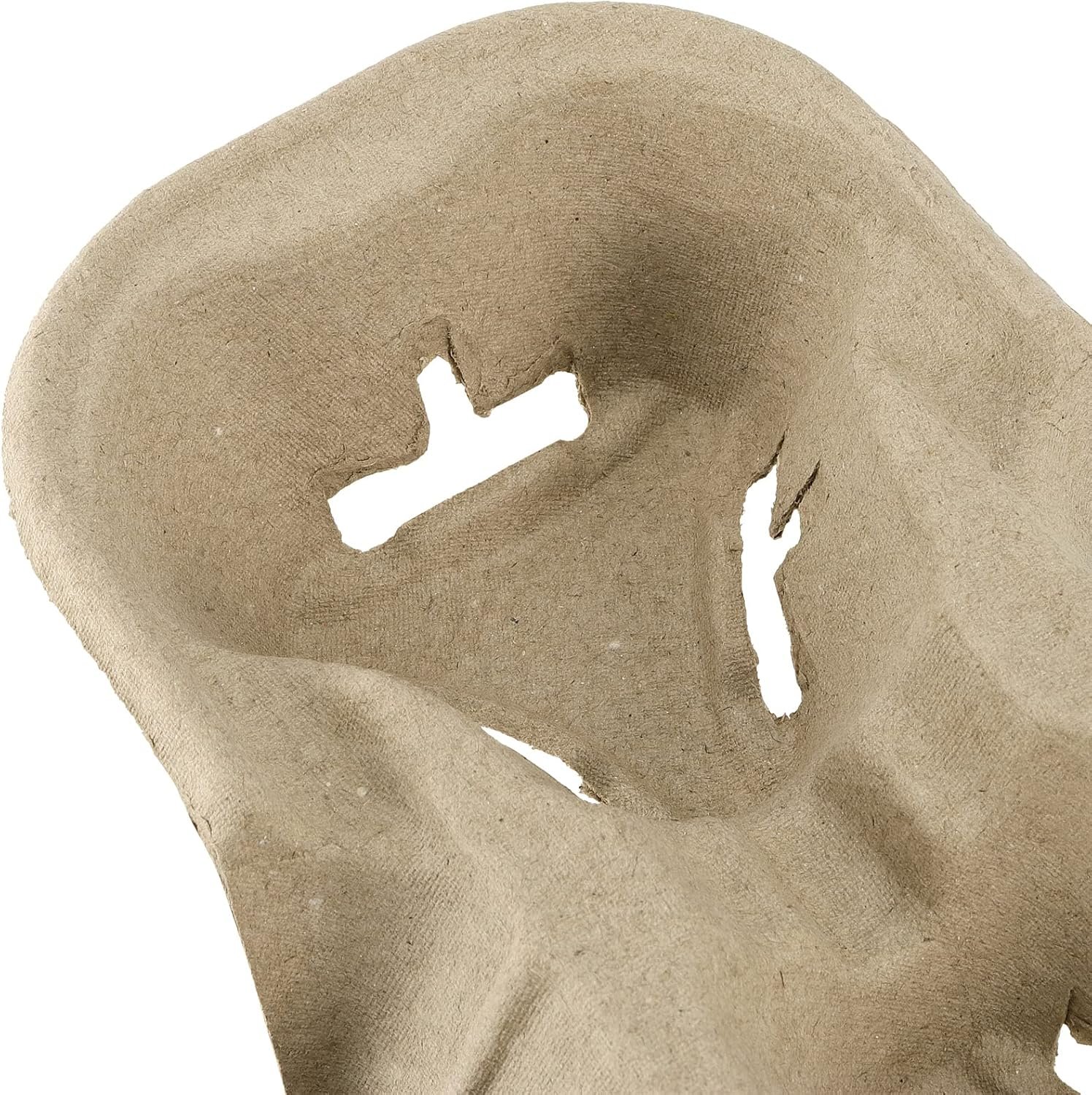 Logo Personalizado Porta Bebidas de Fibra de Pulpa 100 Piezas para Copas de 8-24 oz, Soporte Biodegradable para Bebidas Calientes o Frías, Ideal para Entregas de Comida en el Automóvil, Fabricante de Soluciones Ecológicas