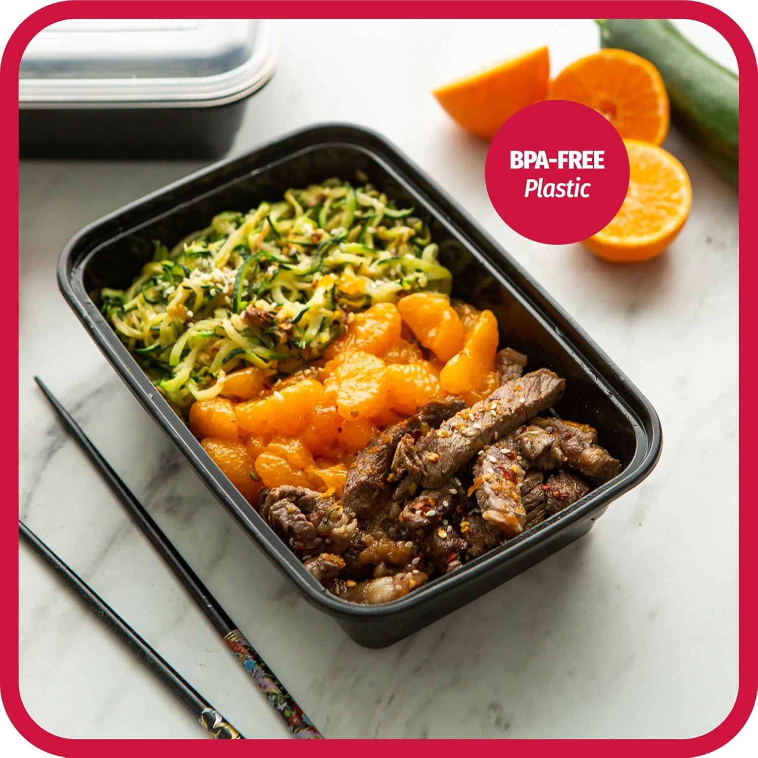 Contenedores de Preparación de Comidas, Marca Blanca con Logo Personalizado, Proveedor de Fábrica