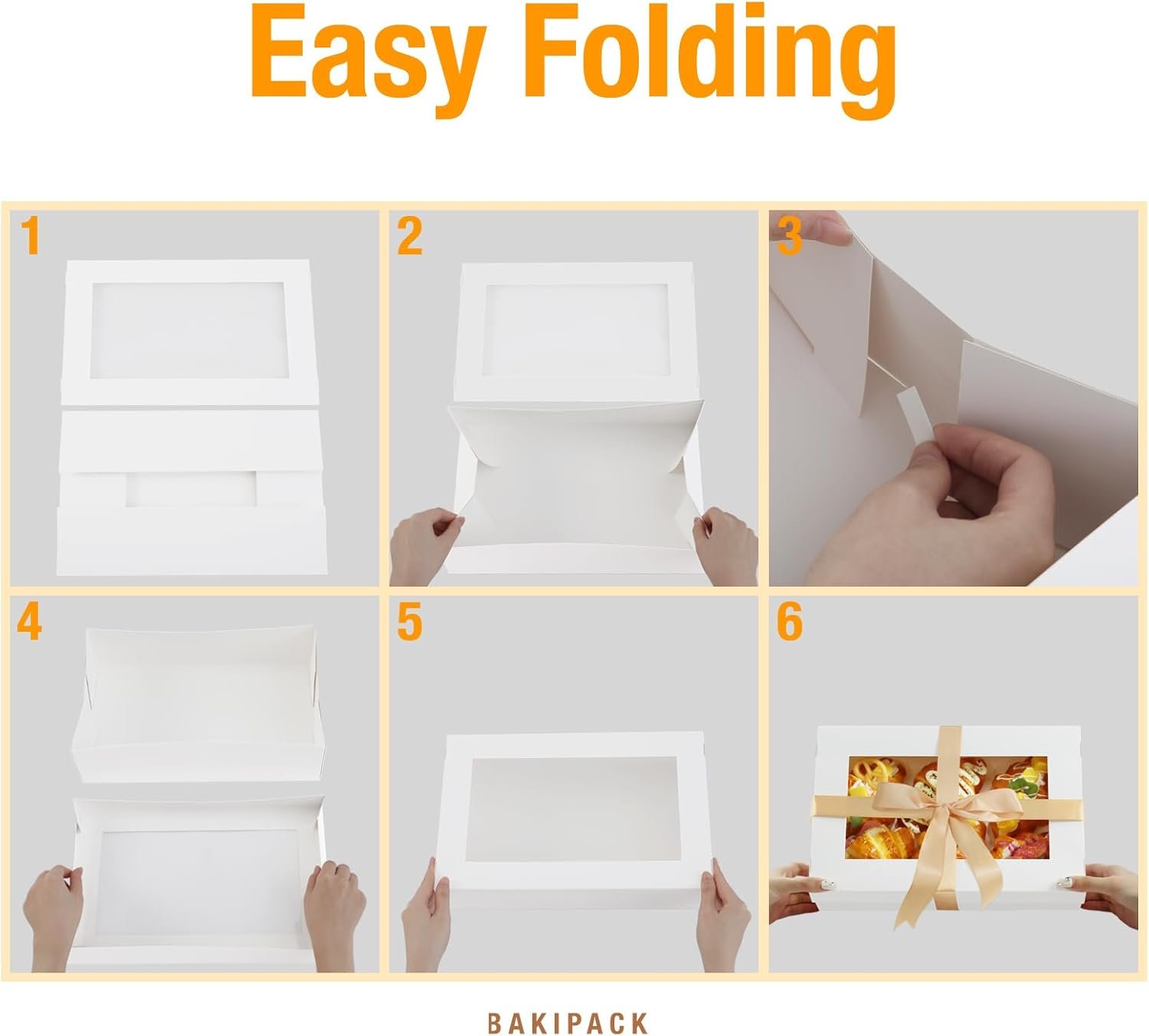 Caja de Catering Blanca con Logo Personalizado, 10 unidades de 17x10x4 pulgadas, Envases de Papel Desechables para Charcutería y Sándwiches, Proveedor de alta calidad.
