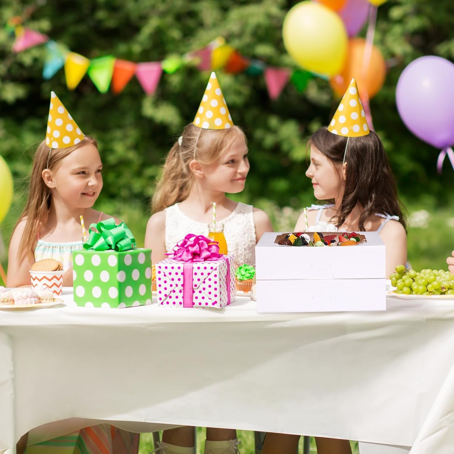 Caja para Tartas Personalizada 56pcs 10x10x2.5 Pulgadas con Ventana para Galletas, Pasteles, Muffins, Donas y Más - Fábrica de Marca Blanca Caja para Tartas Personalizada 56pcs 10x10x2.5 Pulgadas con Ventana para Galletas, Pasteles, Muffins, Donas y Más - Fábrica de Marca Blanca