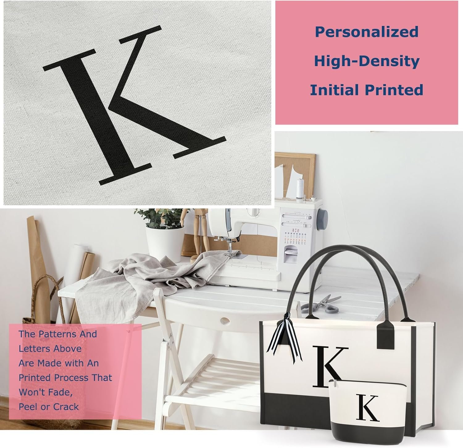 Bolsa de Lona Personalizada con Logo - Regalo Ideal para Mamá, Maestra o Hermana, Fabricante de productos personalizados.